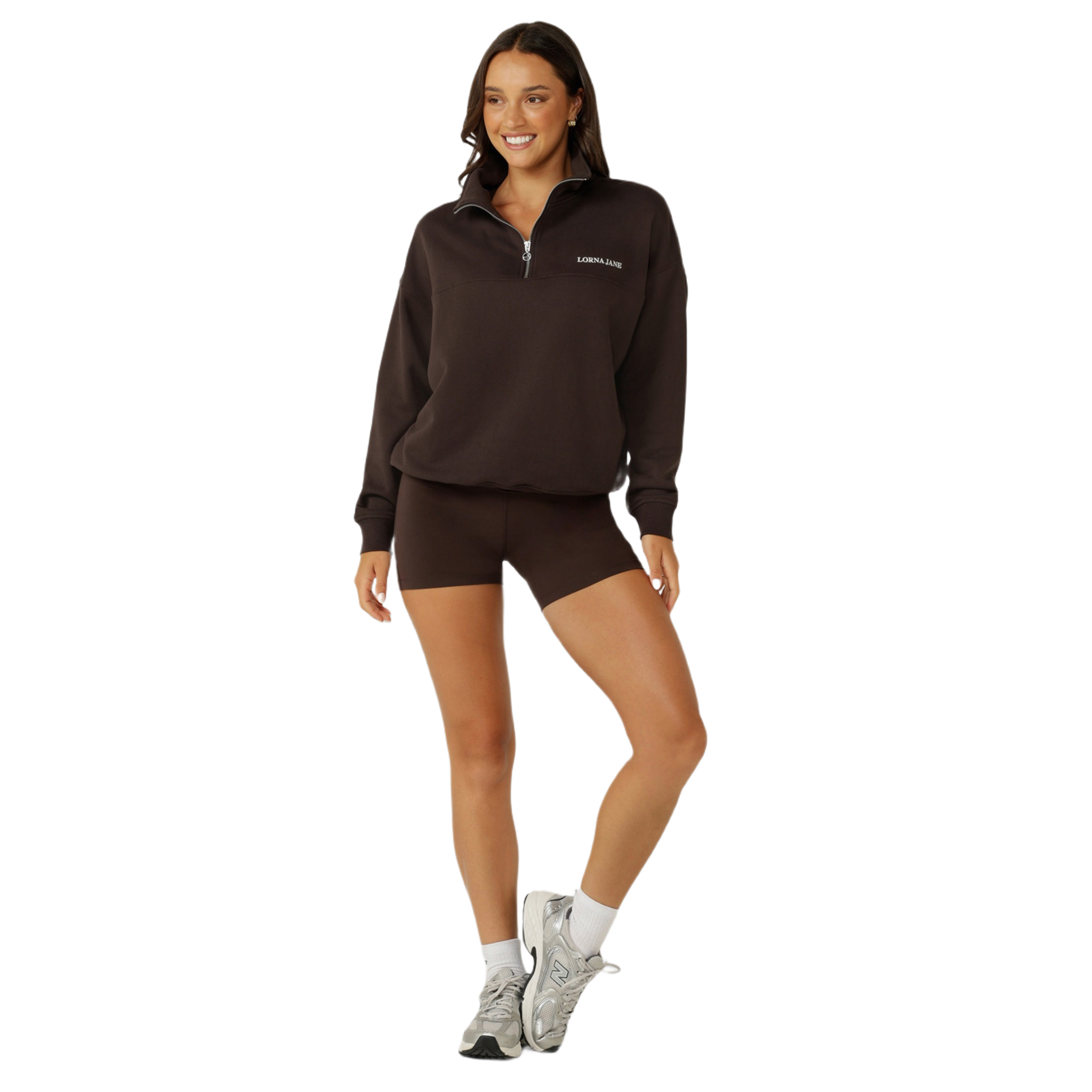 Lorna Jane Streamline Sweat Womens Quarter Zip