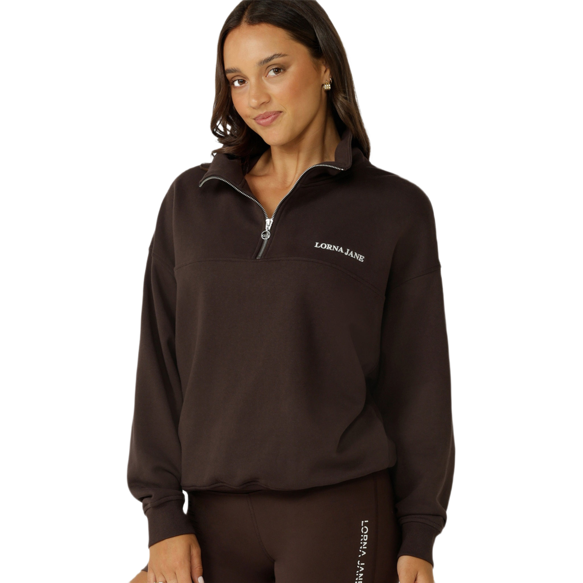 Lorna Jane Streamline Sweat Womens Quarter Zip