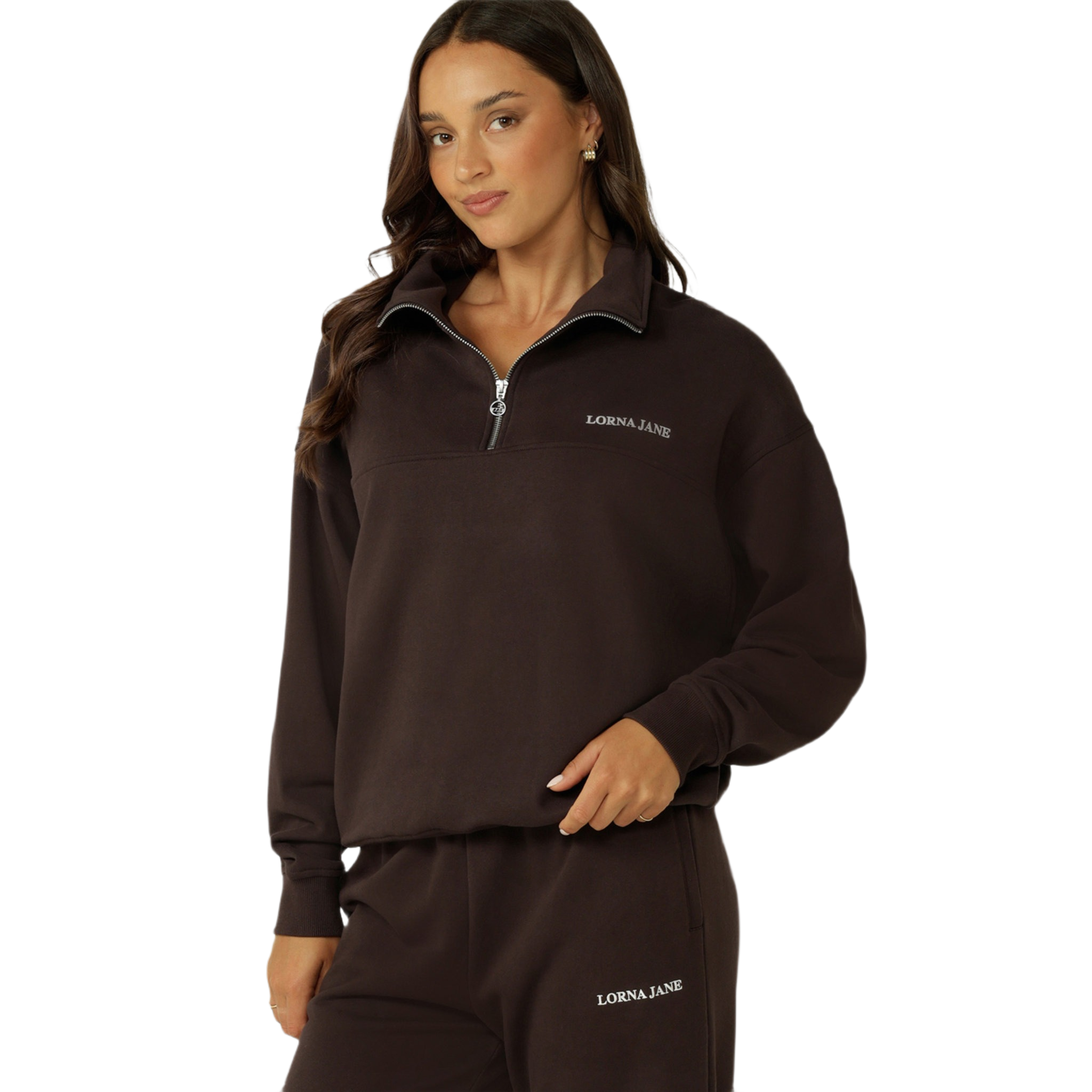 Lorna Jane Streamline Sweat Womens Quarter Zip