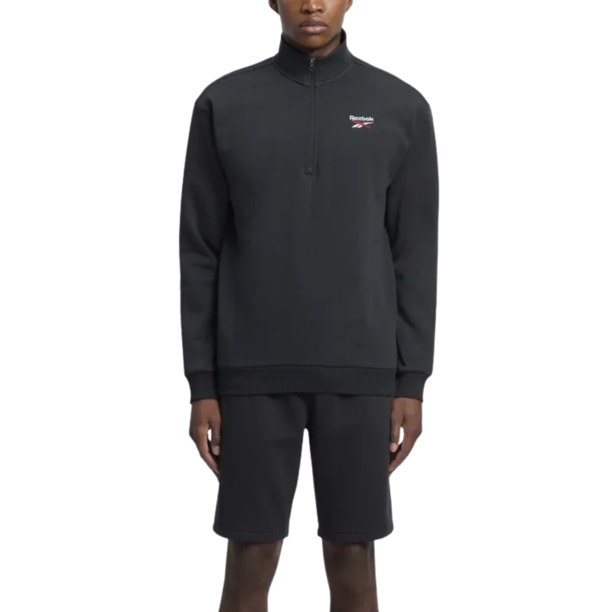 Reebok Identity SL Quarter Zip Mens Fleece