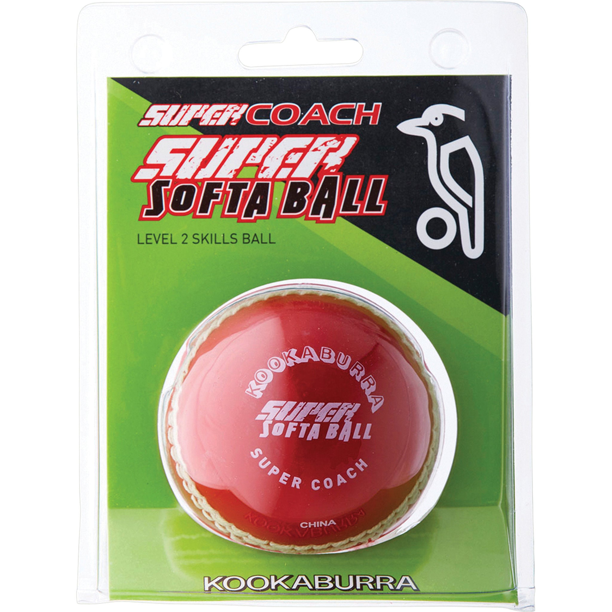 Kookaburra Cricket Super Softaball Red