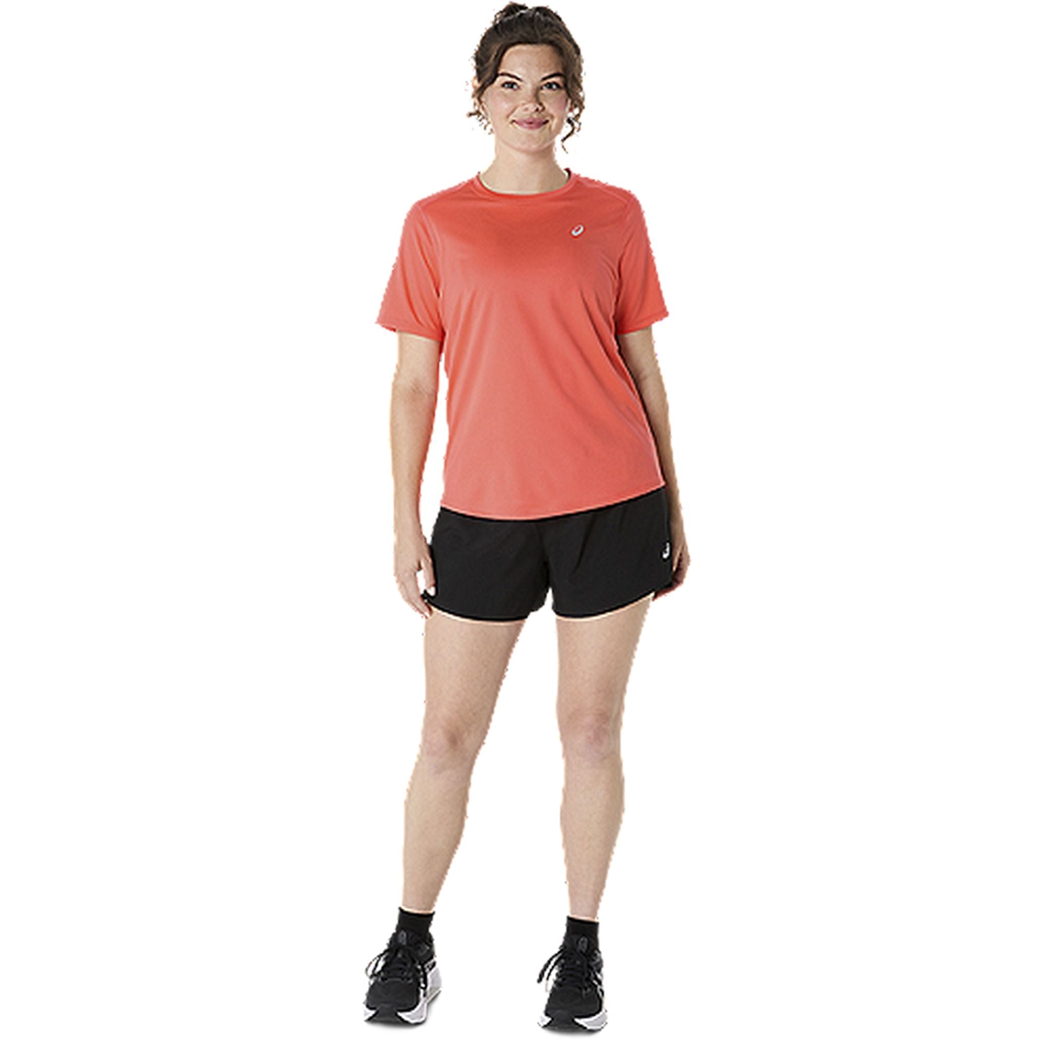ASICS Silver Womens Running Tee