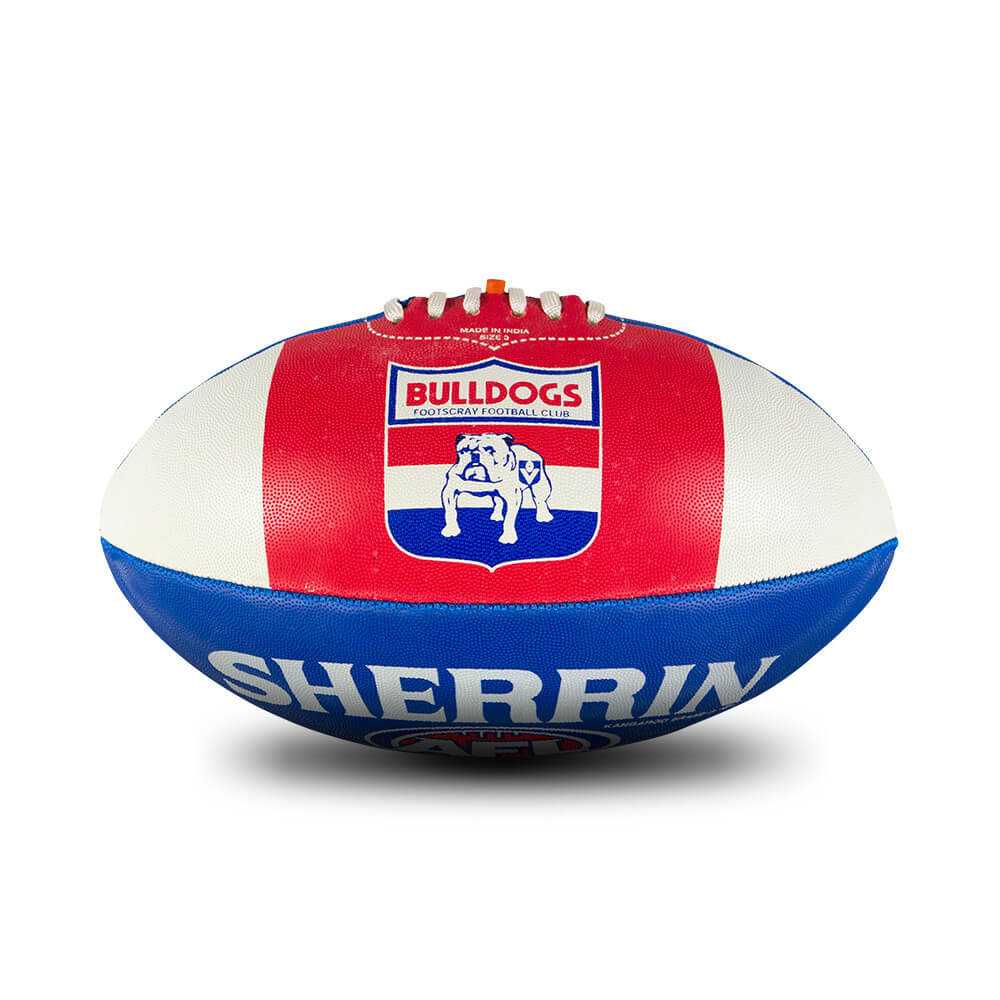 Sherrin AFL All Surface 1st 18 Football - Western Bulldogs