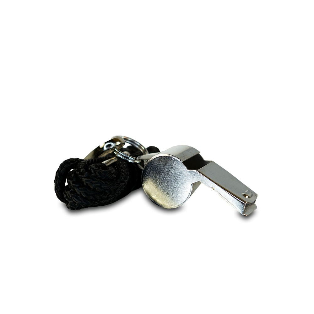 Sherrin Metal Whistle With Lanyard