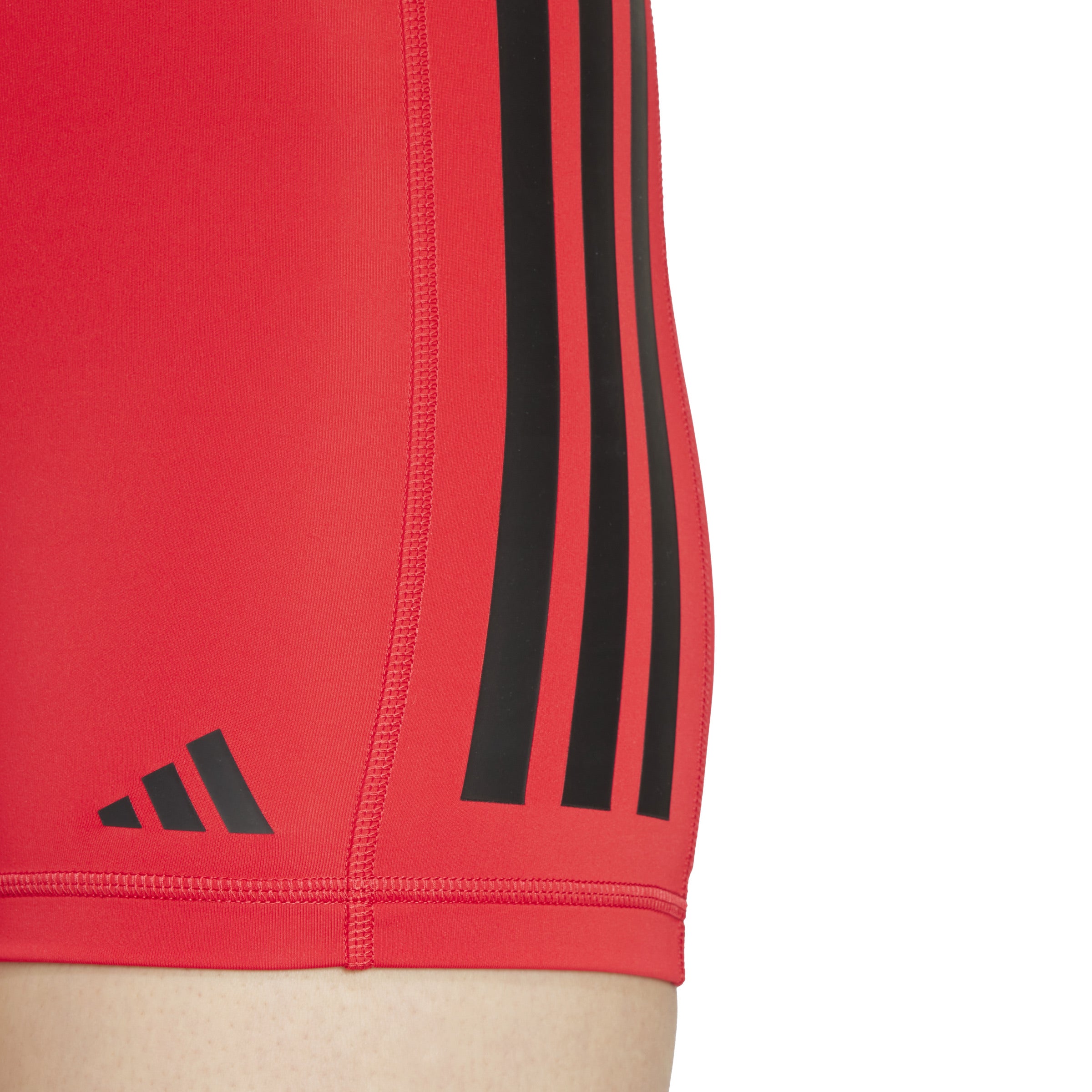 adidas Optime 3-Stripes 1/4 3 Inch Womens Short Leggings