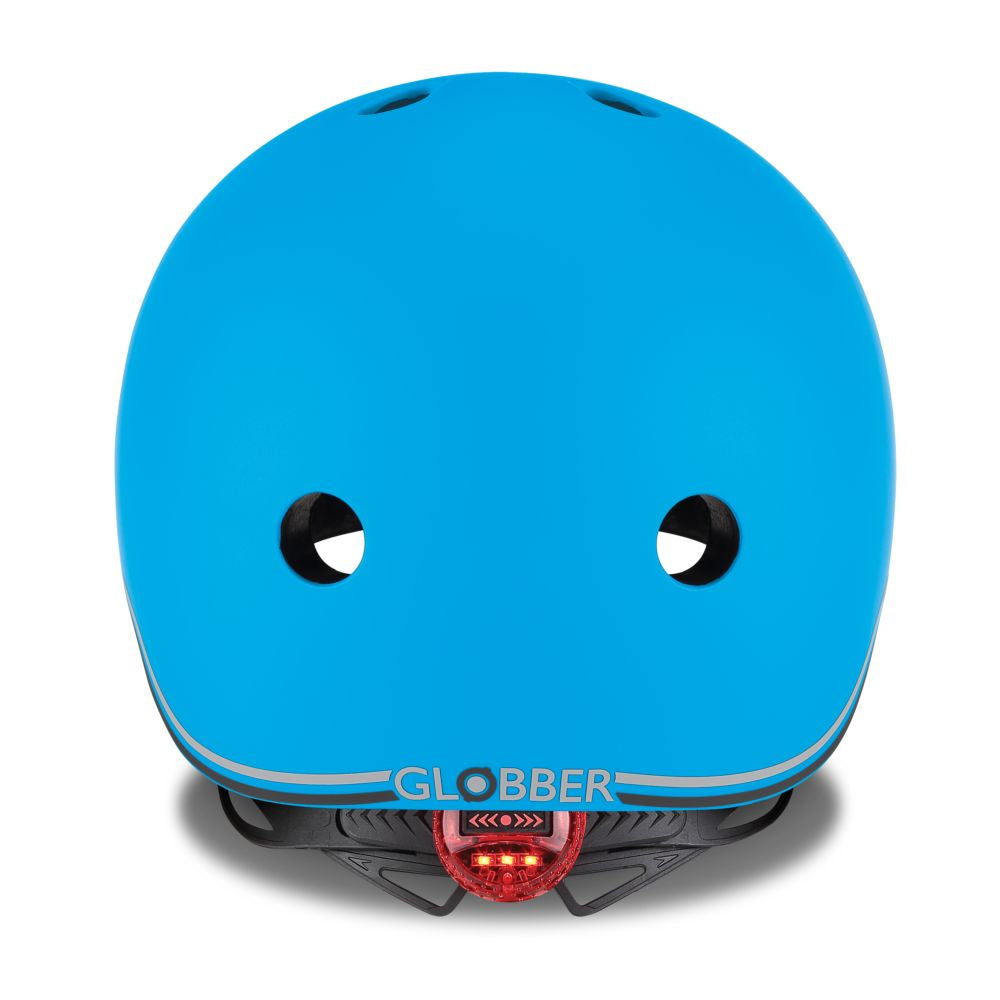 Sky Blue, Globber Helmet Go Up Lights Img 6 | SportsPower