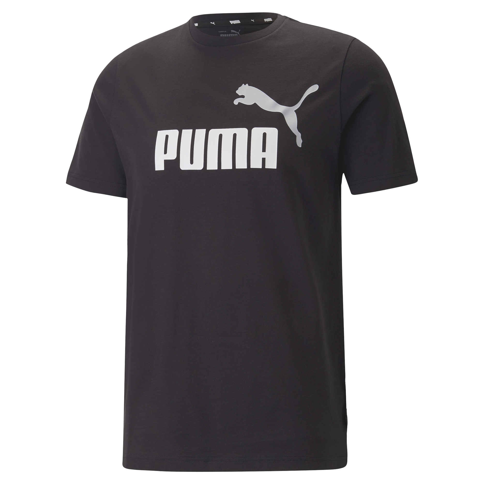 PUMA ESS+ 2 Colour Logo Mens Tee