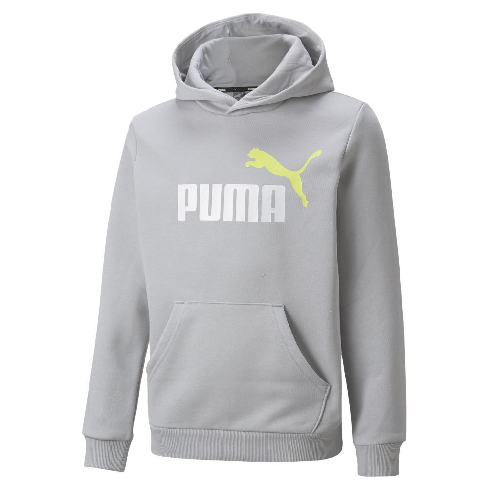PUMA Essentials+ 2 Col Big Logo Boys Fleece Hoodie