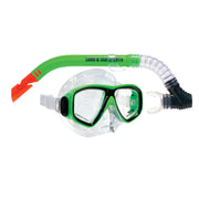 Land & Sea Clearwater Silicone Snorkelling Set - Lime
