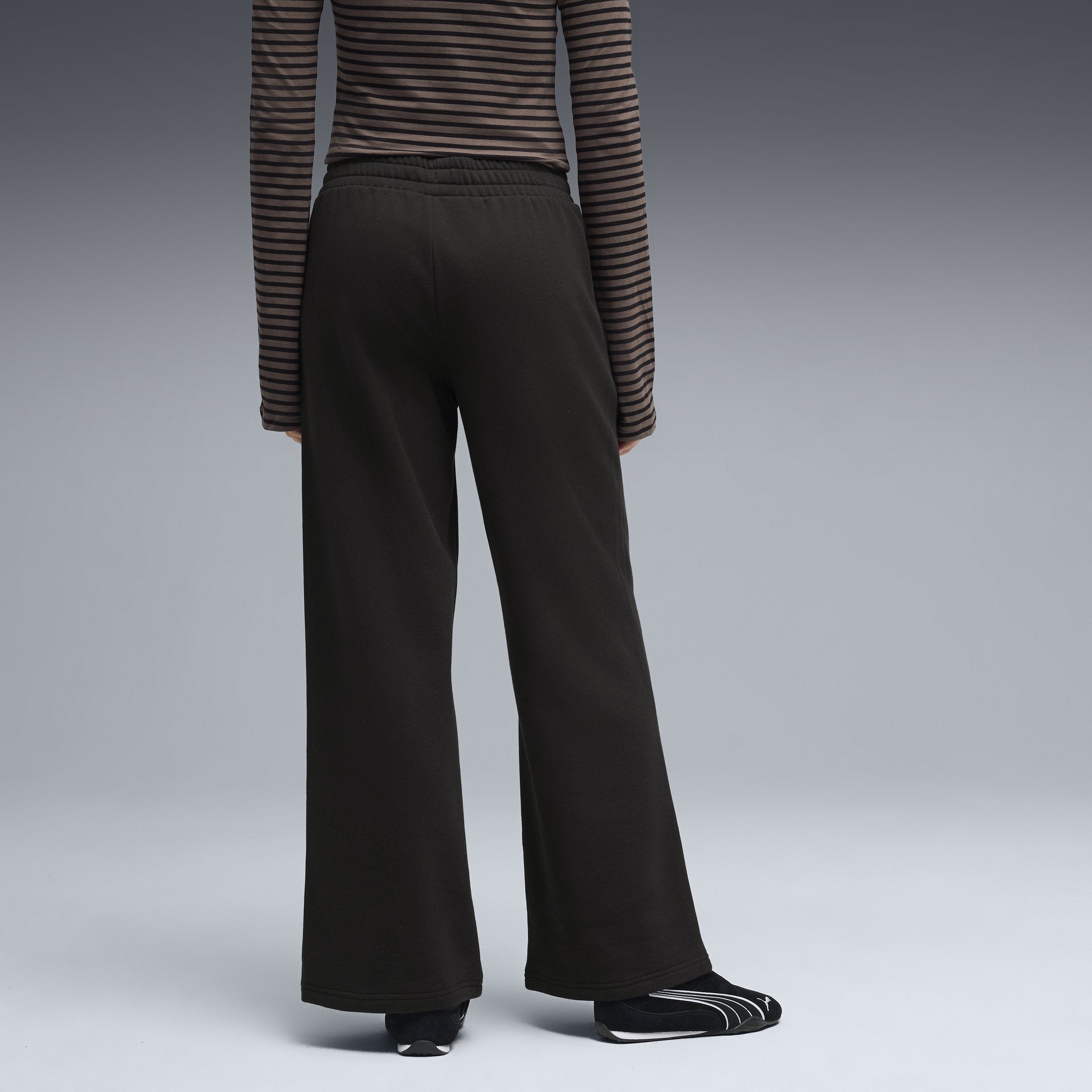 PUMA Essentials Cat Comfort Womens Wide Leg Pants