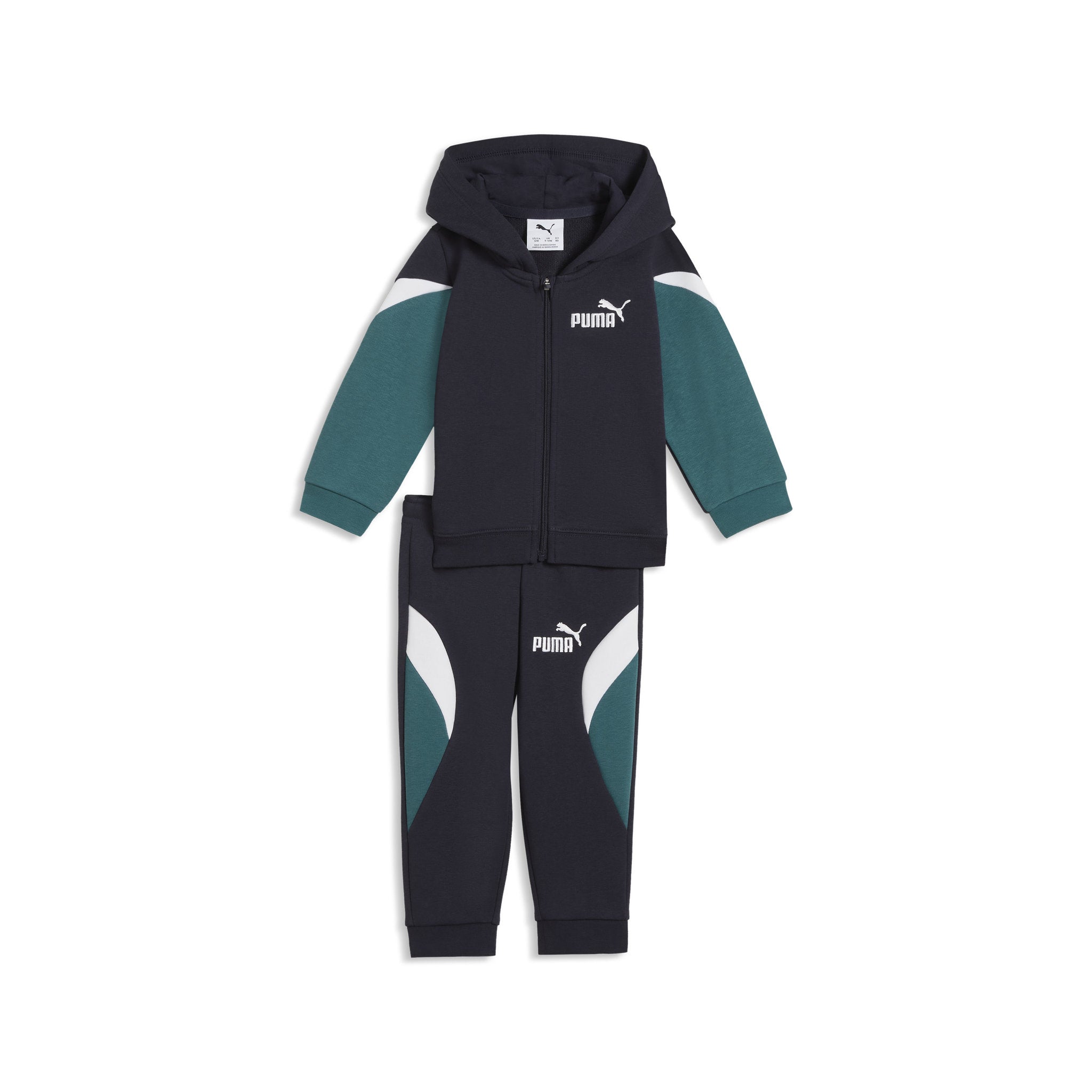 PUMA Minicats Essentials Infant Hooded Tracksuit Set