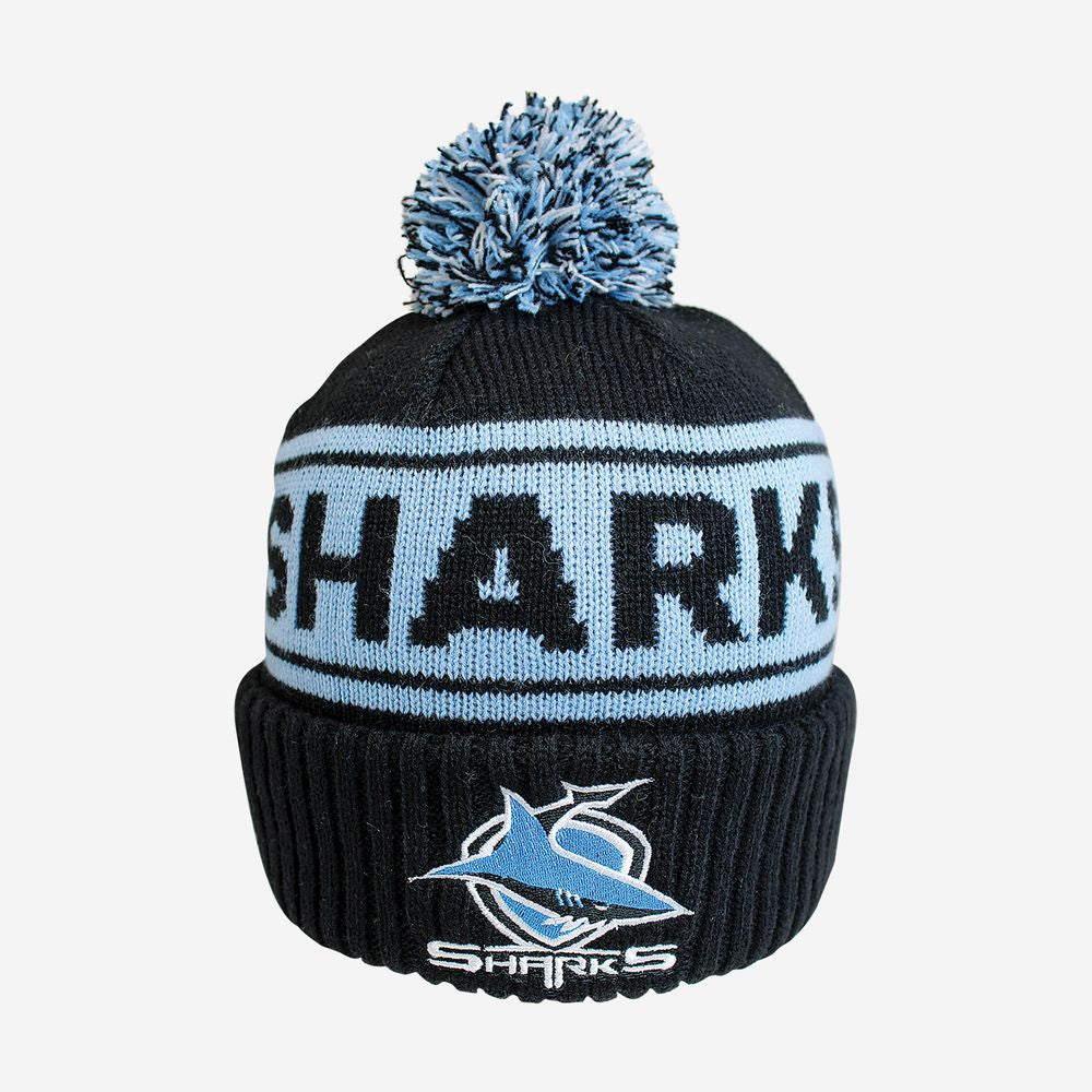 NRL Cronulla Sharks Striker Beanie