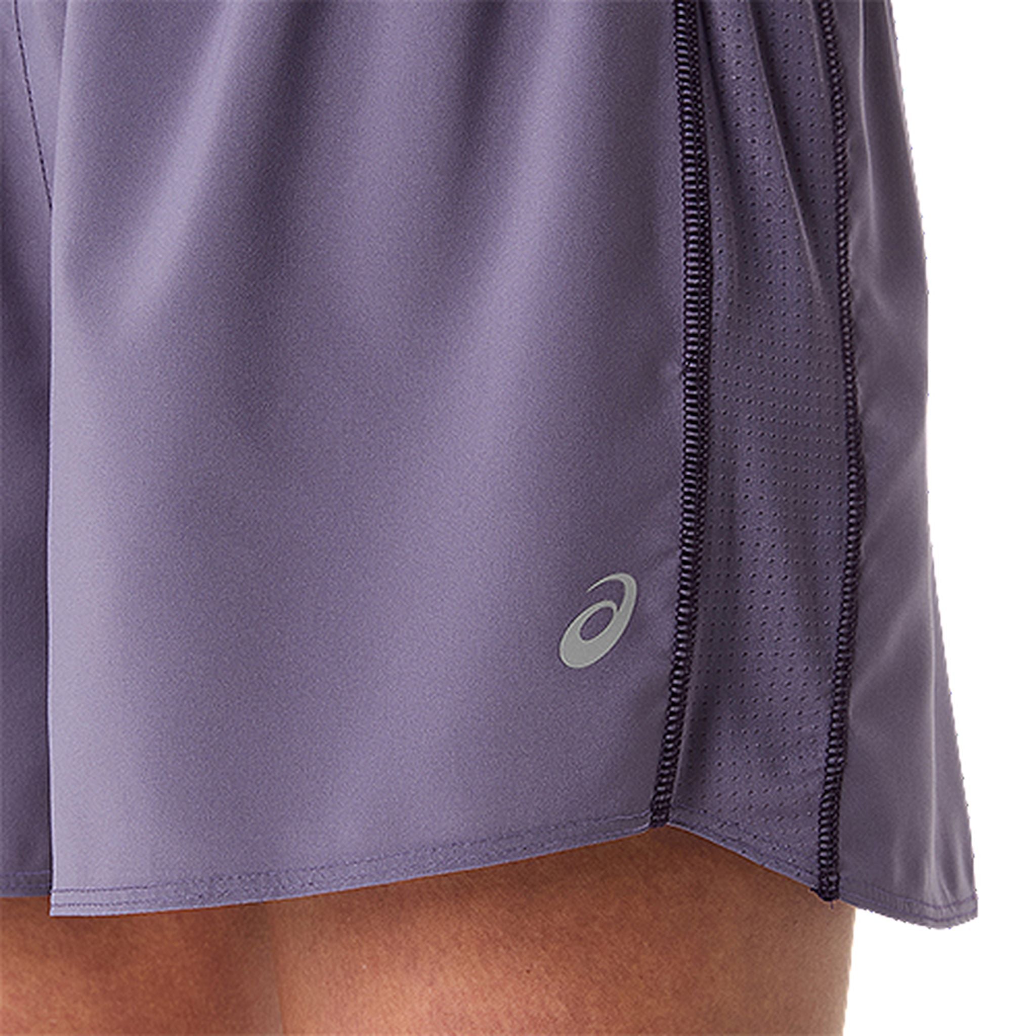 ASICS Silver 4 Inch Womens Running Shorts
