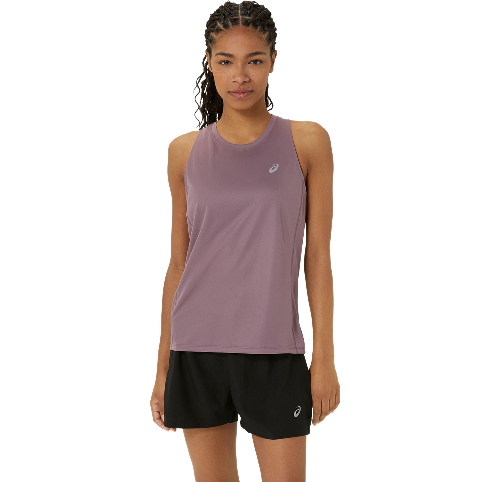 ASICS Silver Womens Running Tank