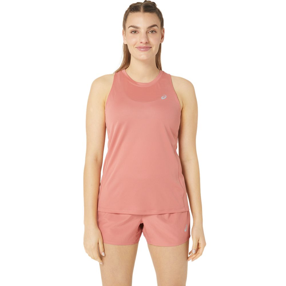 ASICS Silver Womens Running Tank