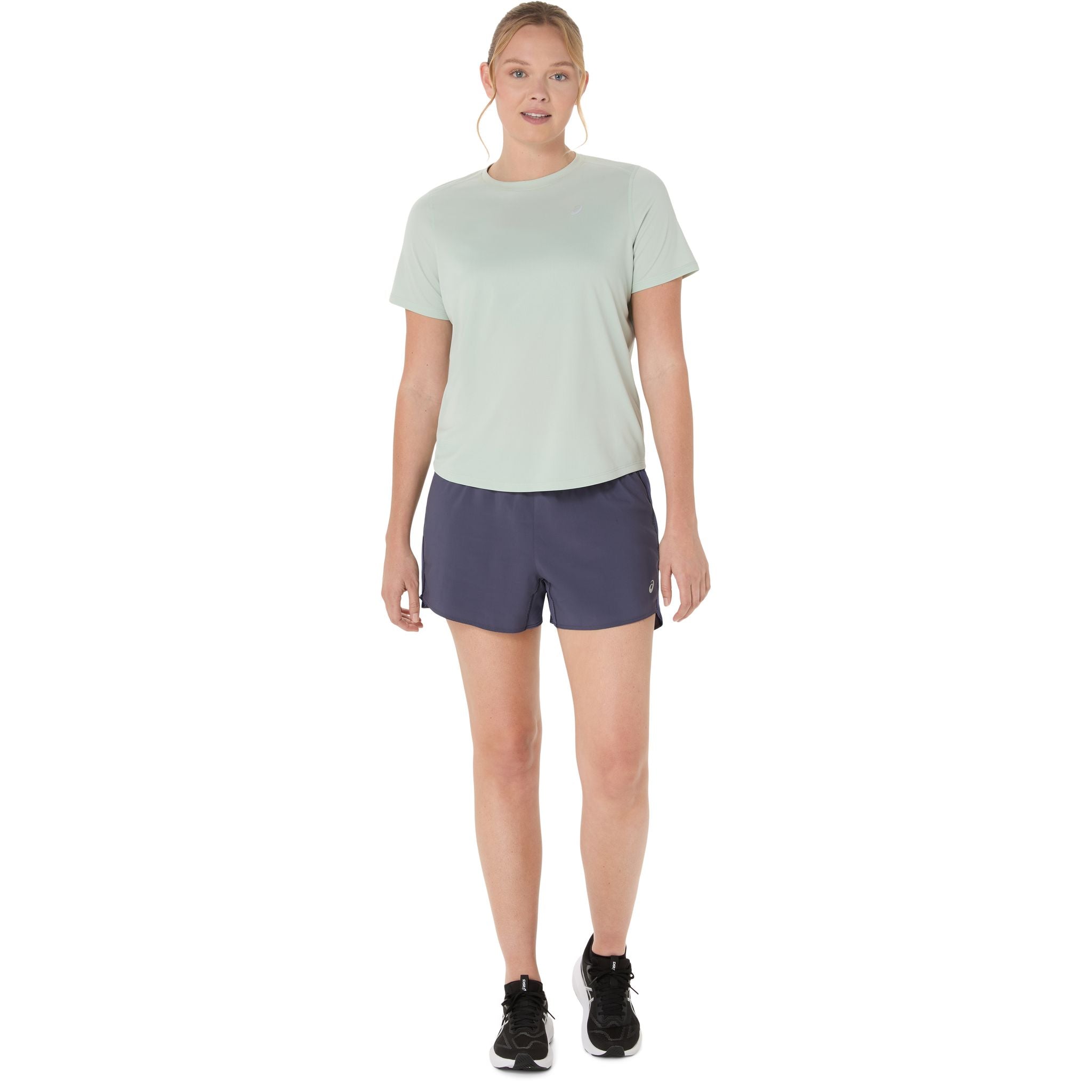 ASICS Silver Womens Running Tee