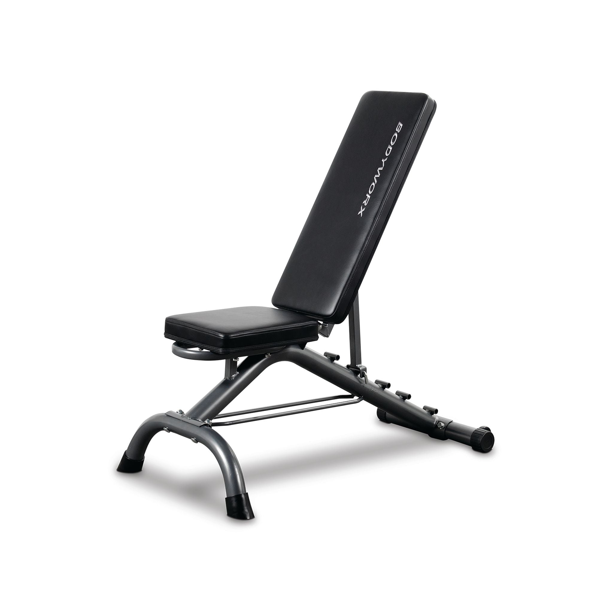 Bodyworx Utility Bench With Dumbell Rack