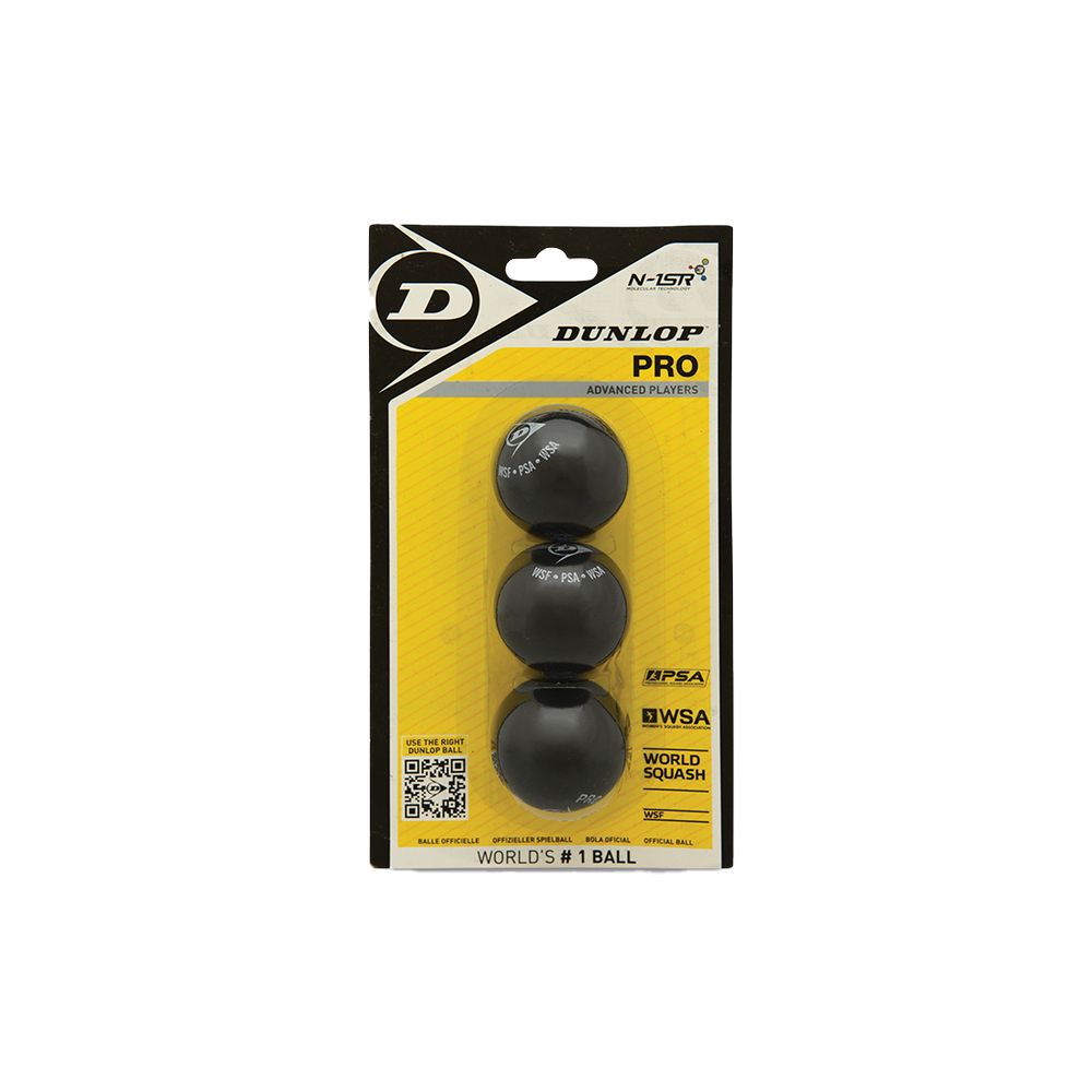 Dunlop Squash Ball Pro 3 Ball SportsPower Australia