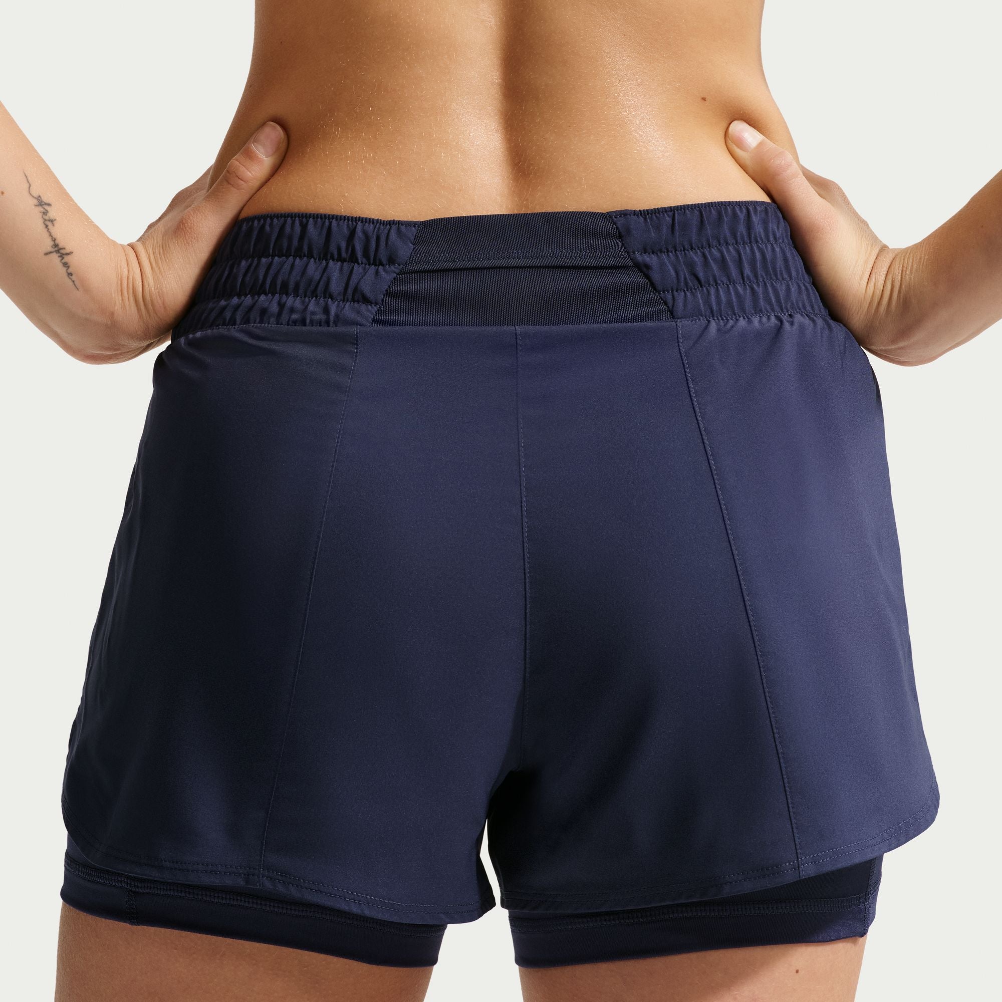 Nike One Dri-FIT Mid-Rise 3-Inch Womens 2-in-1 Shorts