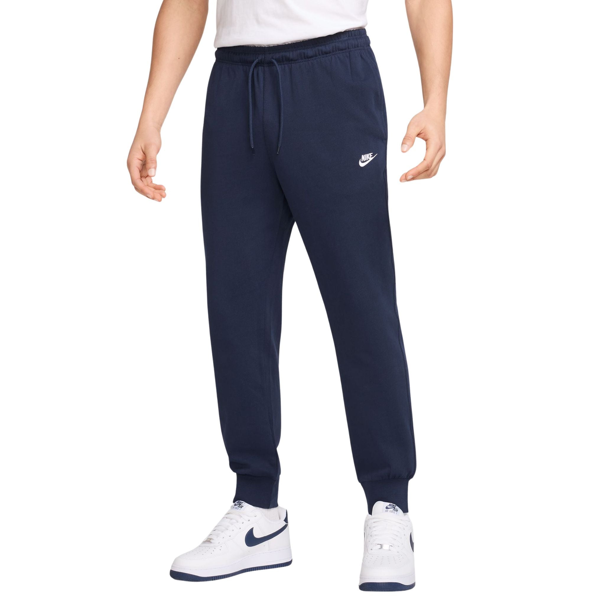navy blue joggers nike