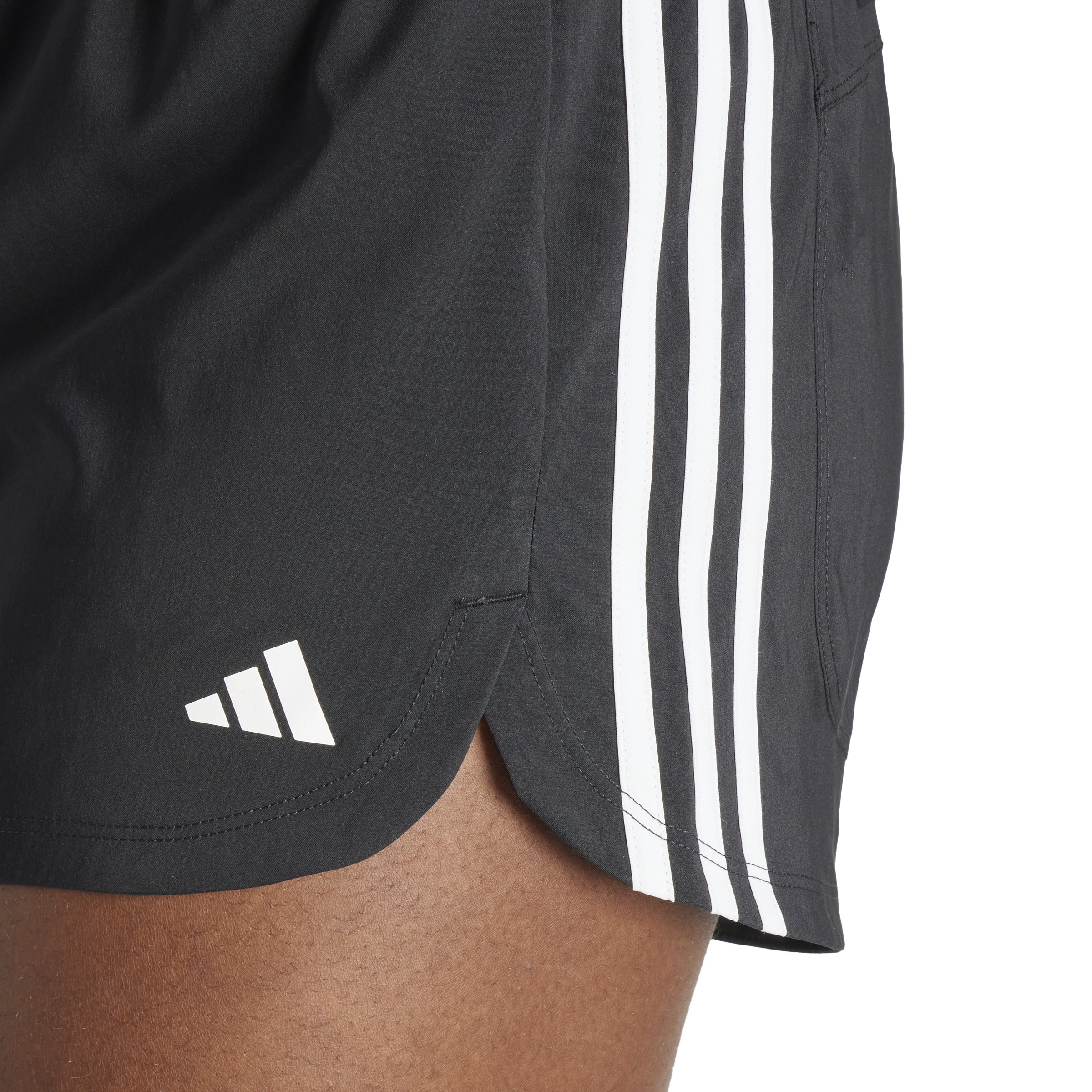 adidas Pacer Training 5-Inch Woven High-Rise Womens Shorts