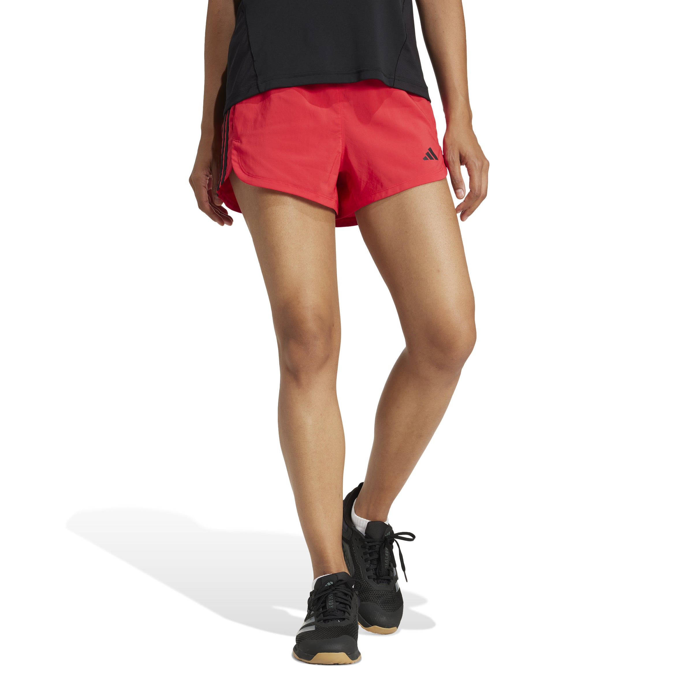 adidas Pacer Training Inch Woven High-Rise Womens Shorts
