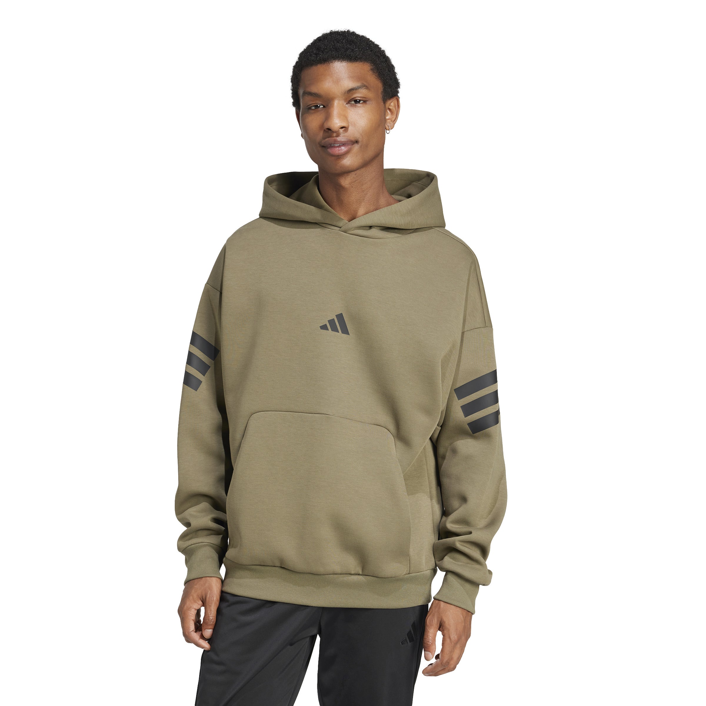 adidas Future Icons 3-Stripes Mens Hoodie – SportsPower Australia - Main Image