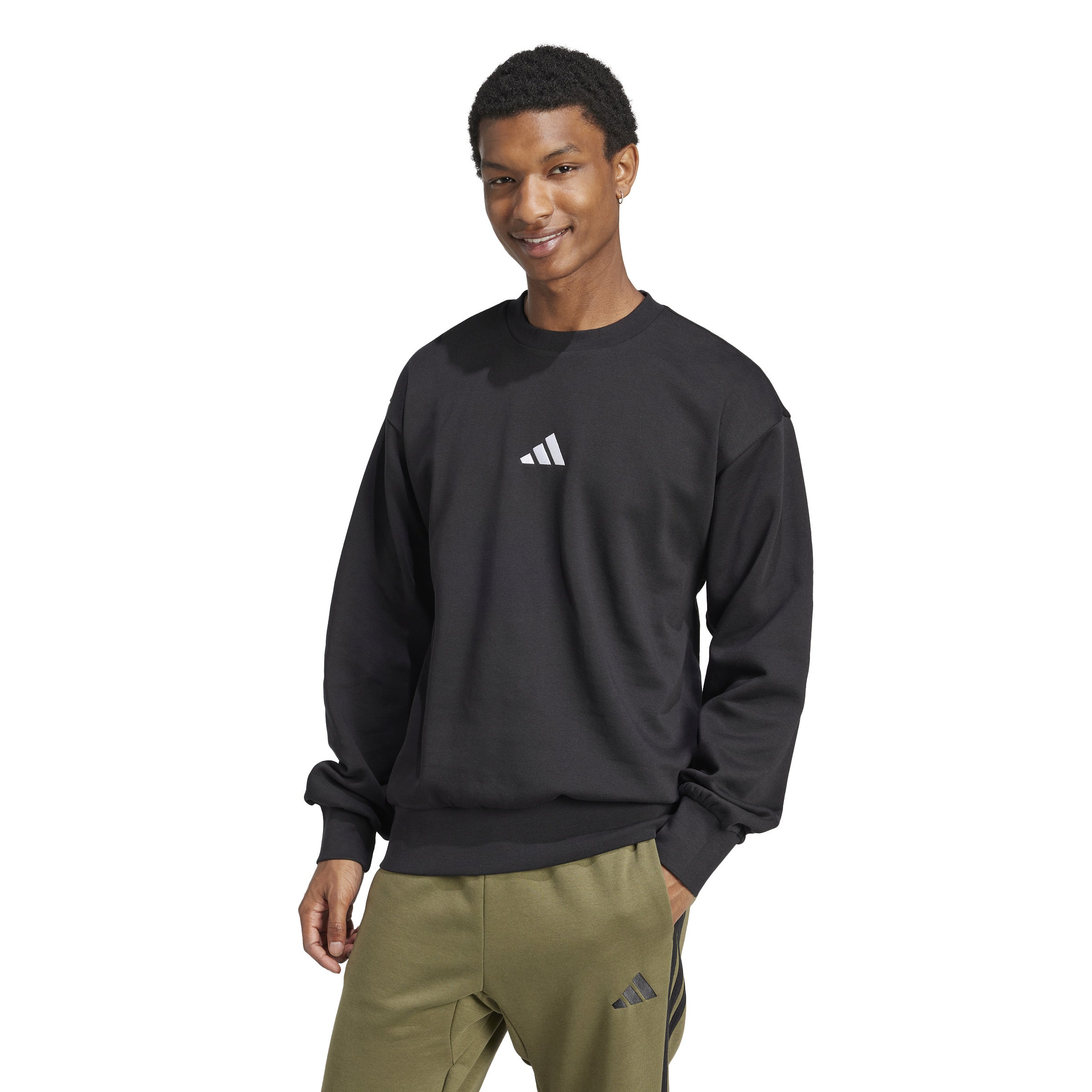 adidas men's feel cozy sweatshirt
