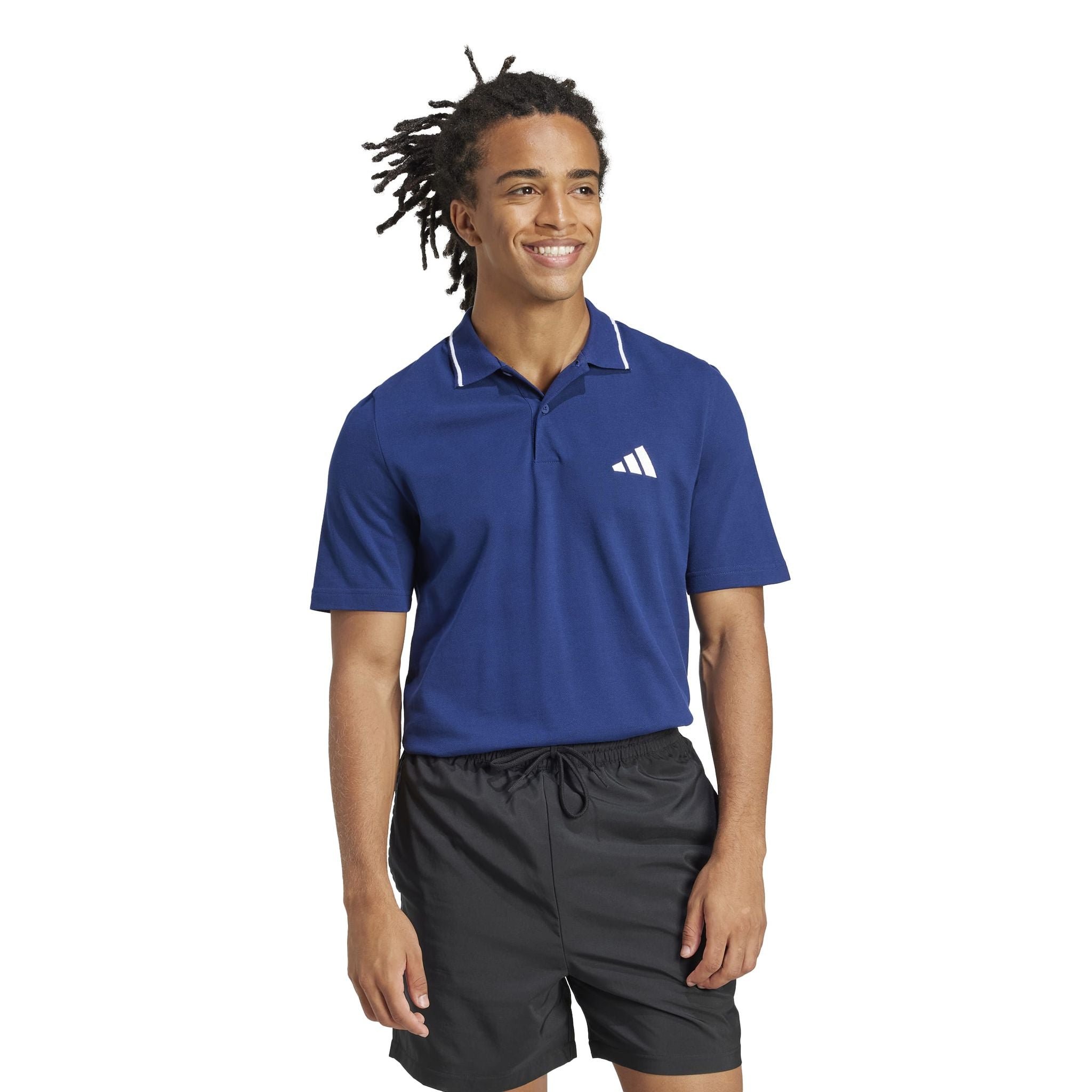 adidas Essentials Small Logo Piqué Mens Polo
