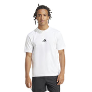 adidas Essentials Small Logo Single Jersey Mens Tee