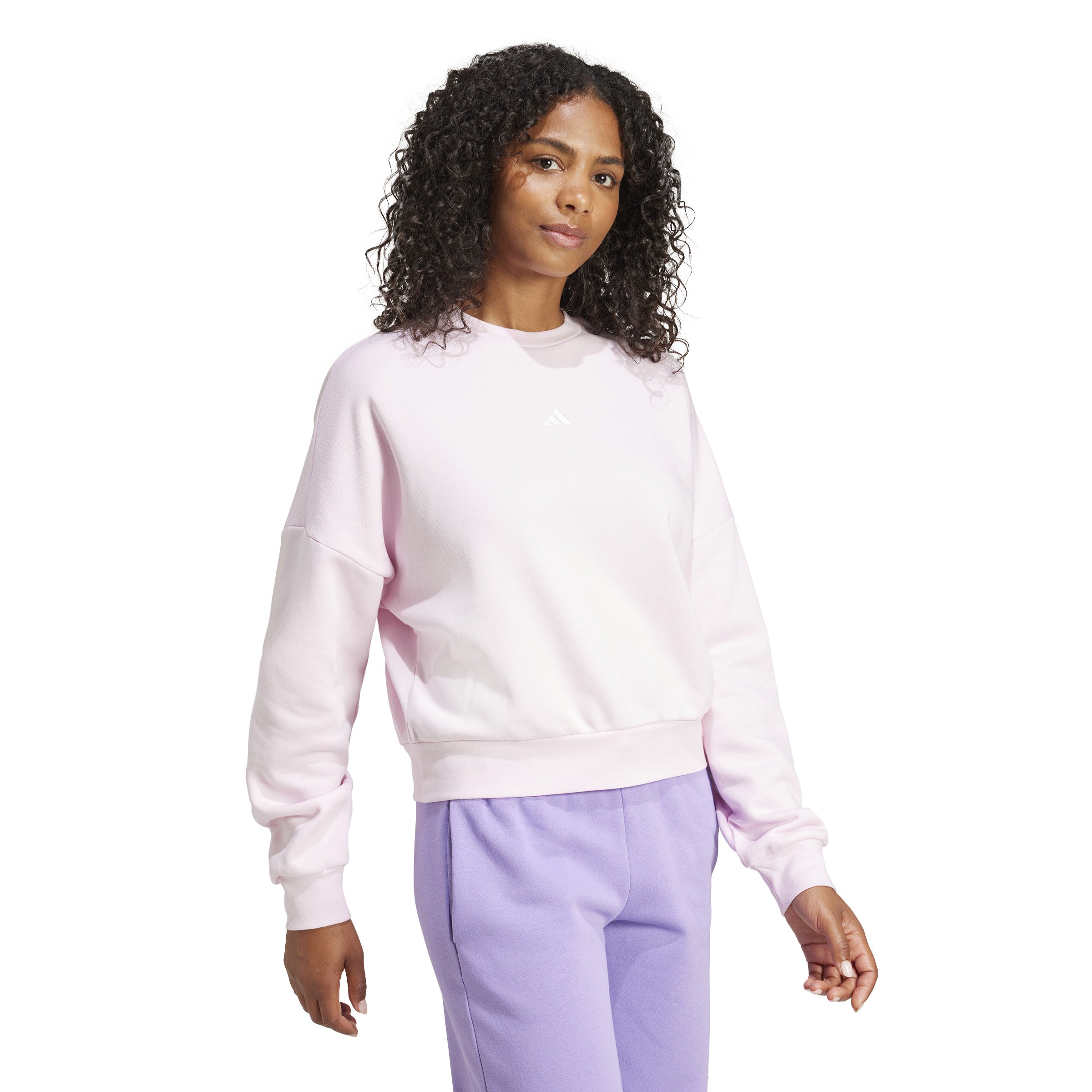 adidas Essentials Small Logo Feel Cozy Womens Sweatshirt