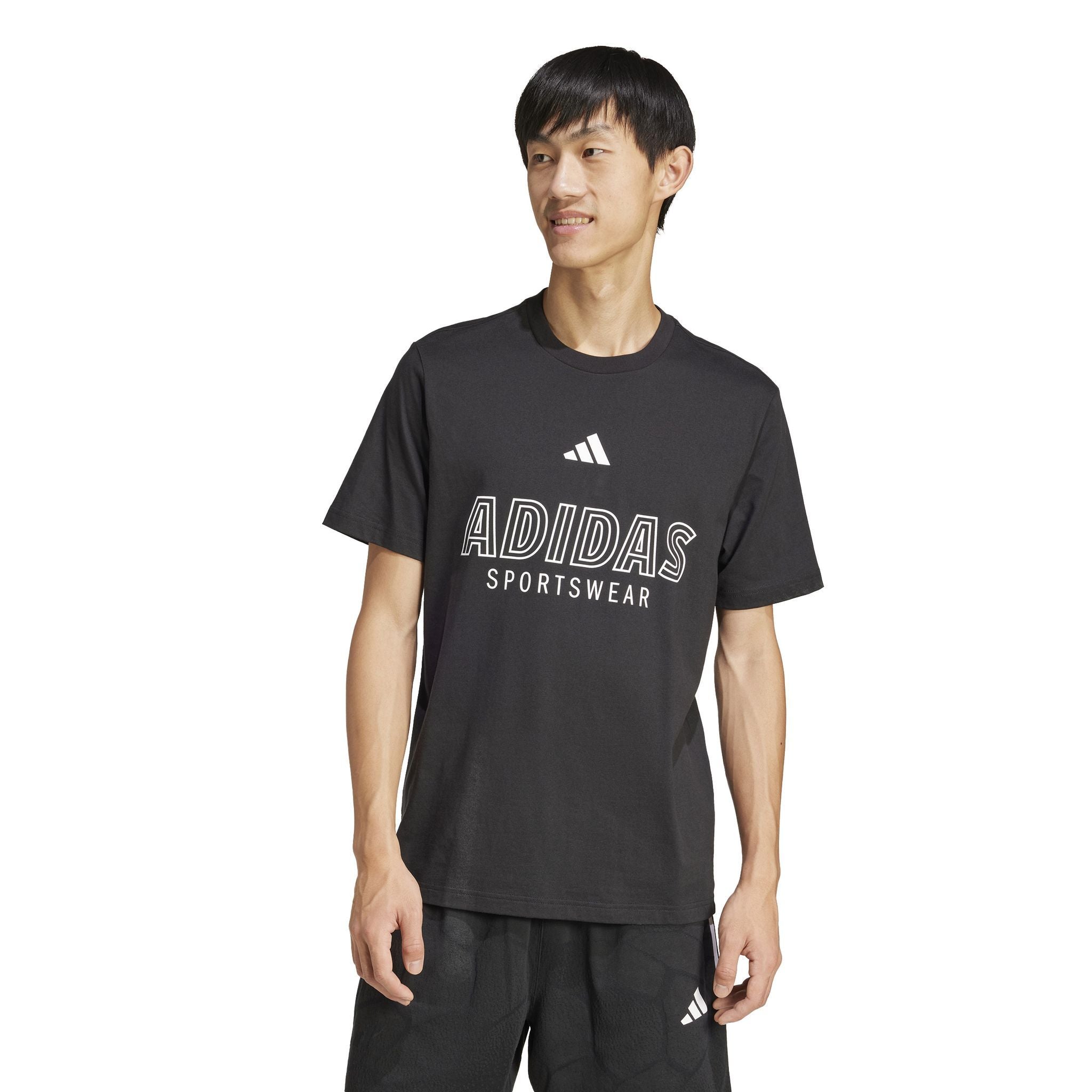 adidas House of Tiro Linear Graphic Mens Tee
