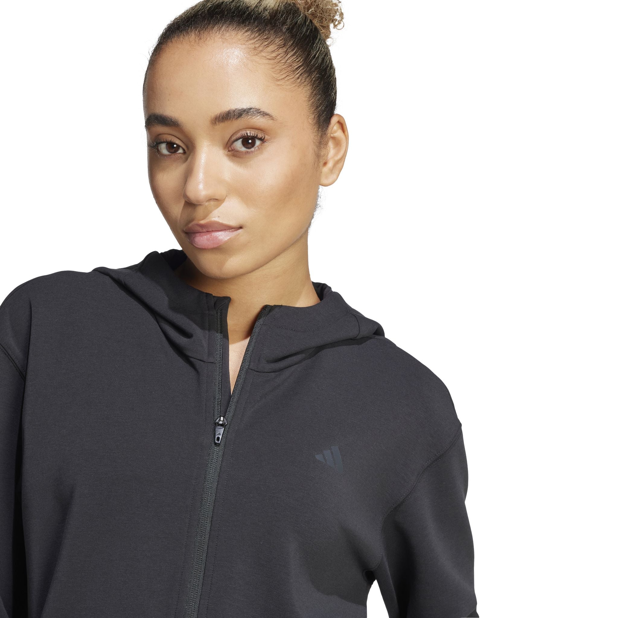 adidas Designed For Training Full-Zip Womens Hoodie