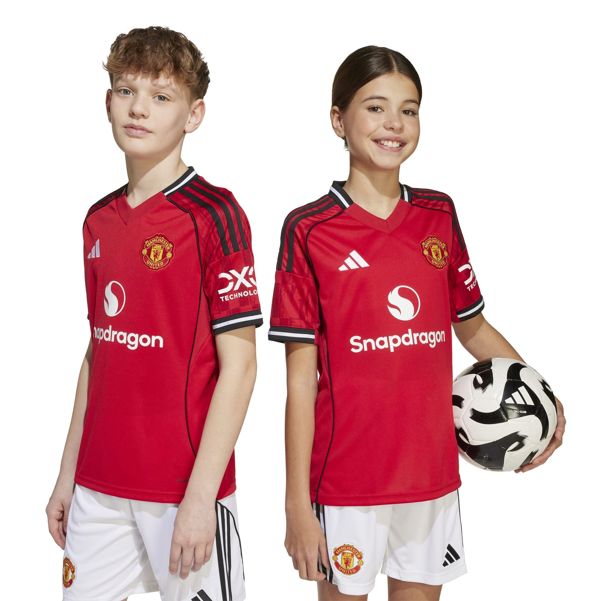 adidas Manchester United 25/26 Kids Home Jersey