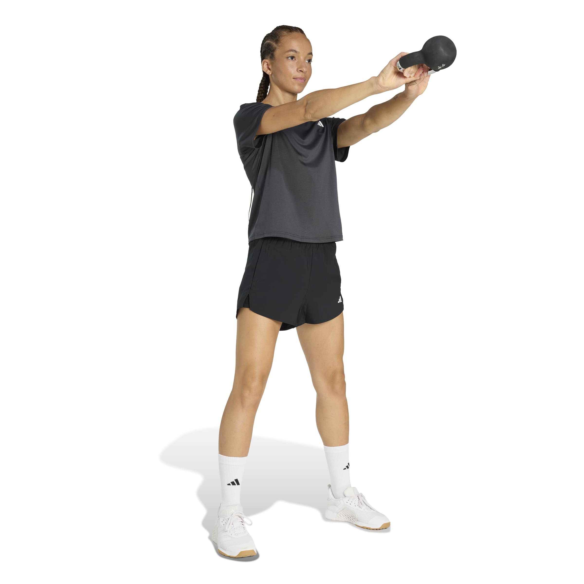 adidas Workout Essentials Womens 2-in-1 Shorts