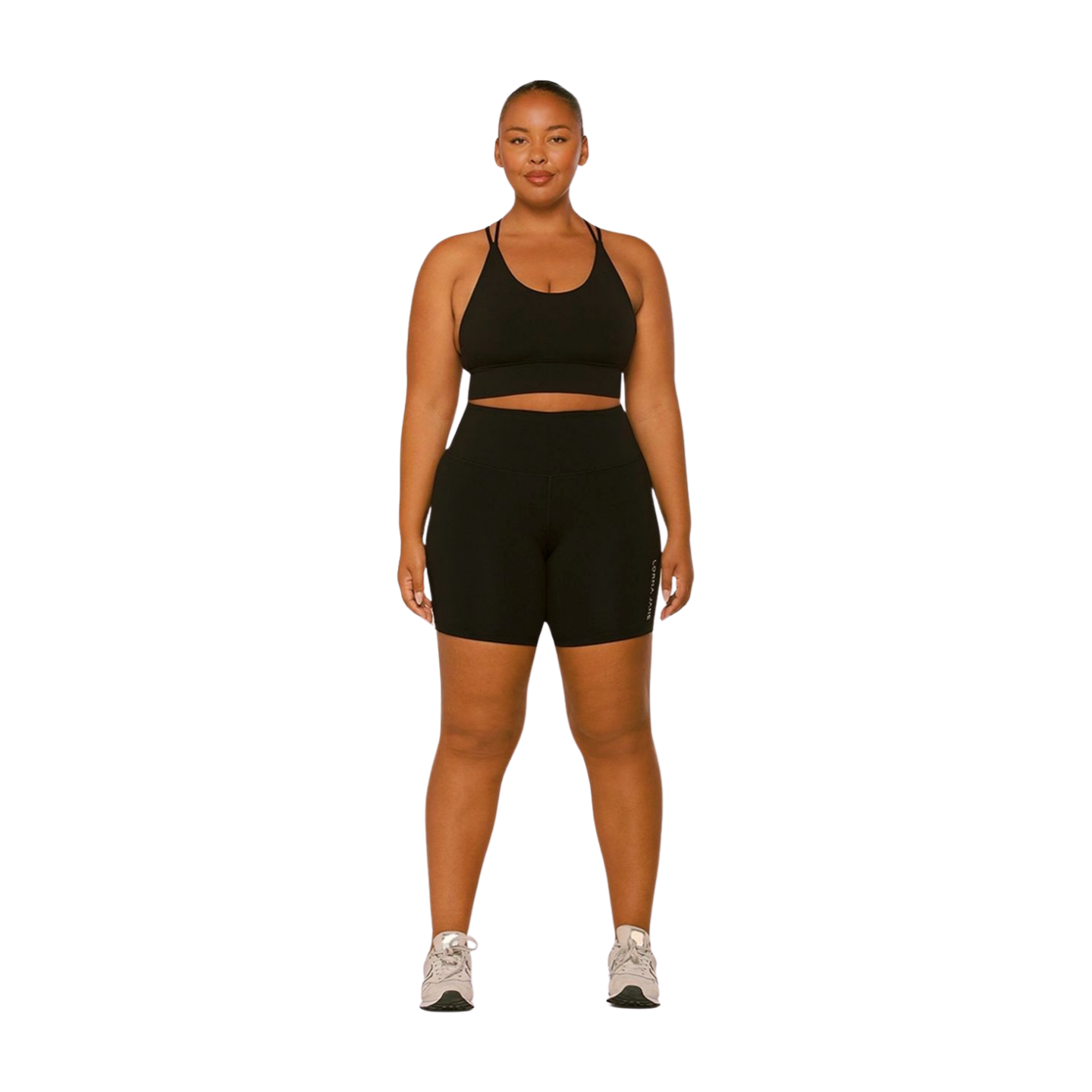 Lorna Jane Lotus No Chafe 16cm Womens Bike Shorts