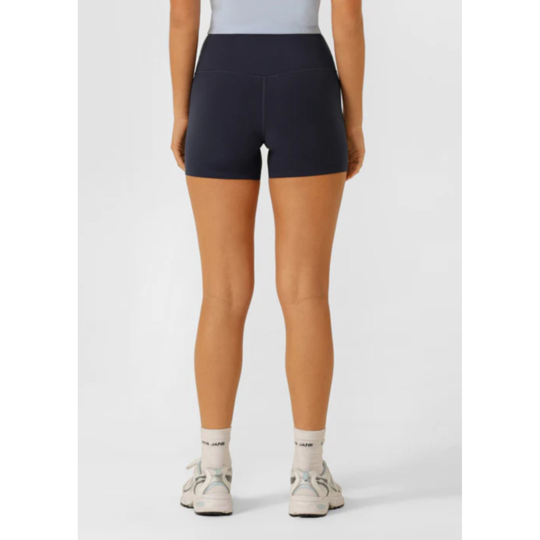 Lorna Jane Lotus Phone Pocket 12cm Womens Bike Shorts