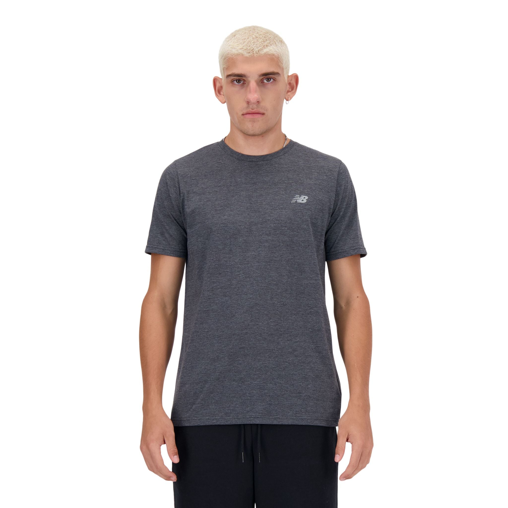 New Balance Sport Essentials Heathertech Mens Tee