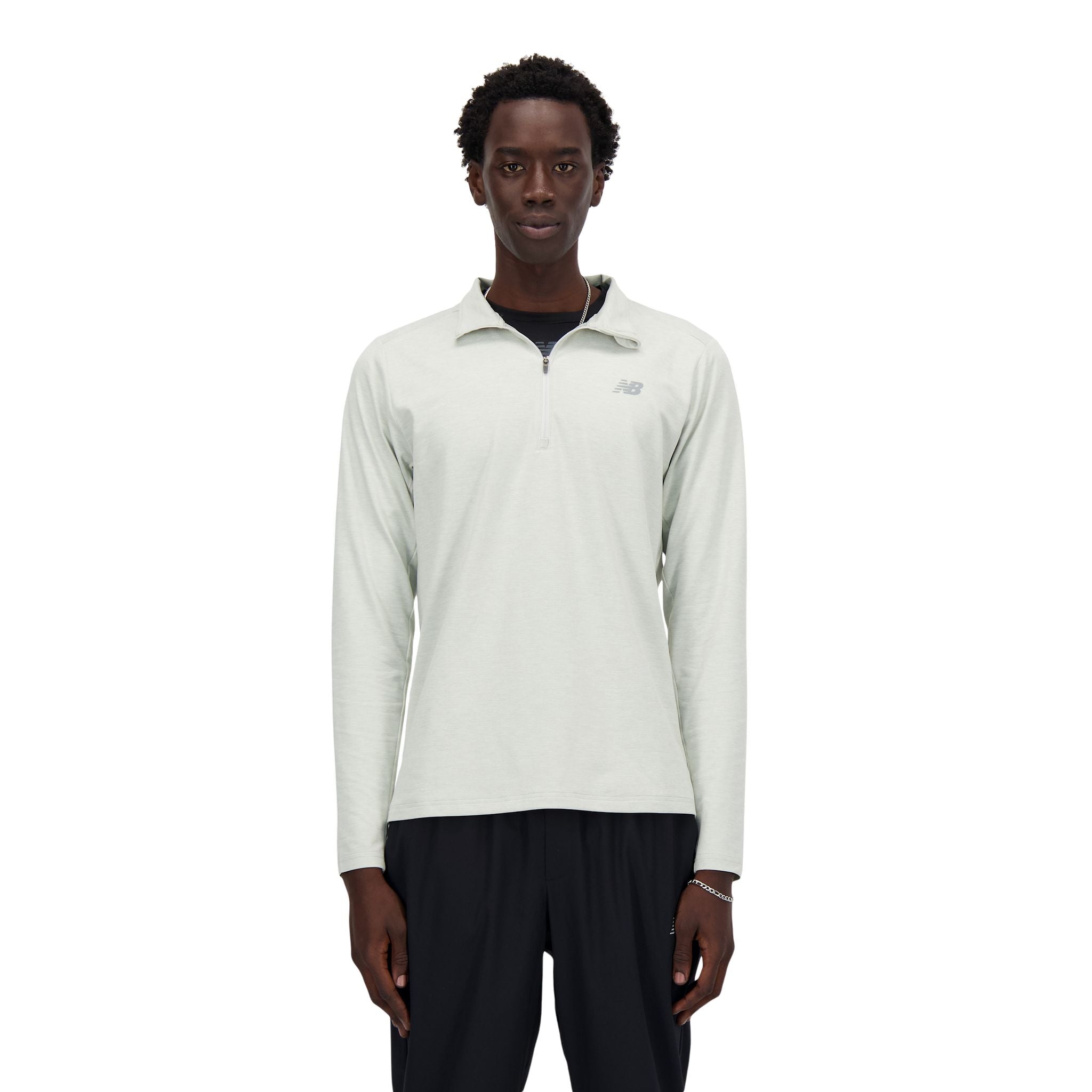 New Balance Sport Essentials Space Dye Mens Quarter Zip