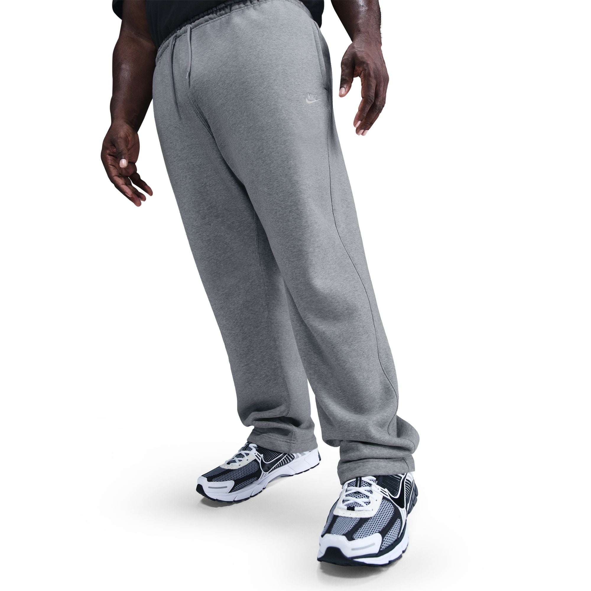nike open hem sweatpants mens