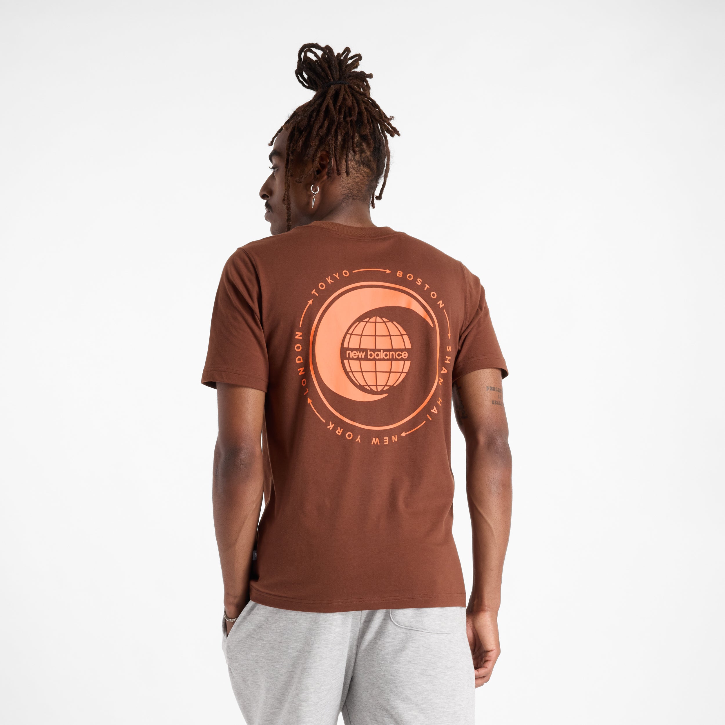 New Balance Globe Mens Tee