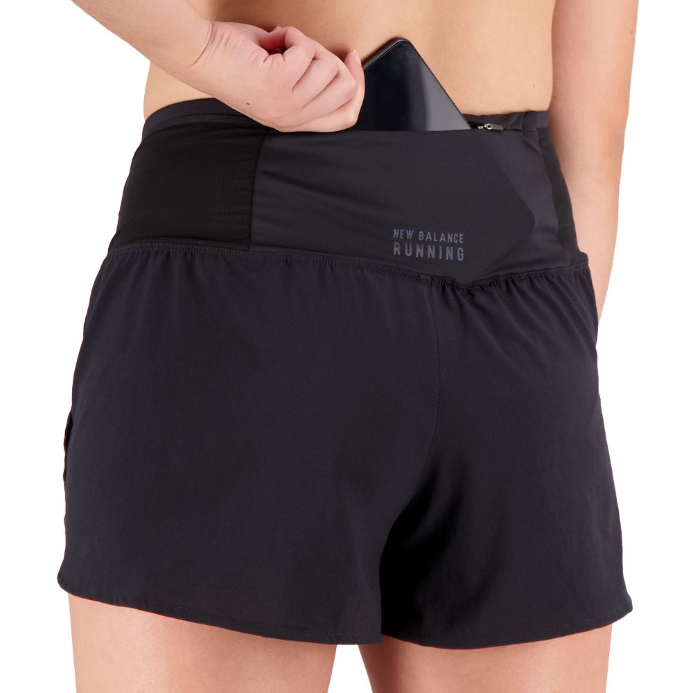 New Balance Impact Run Luminous 3 Inch Womens Shorts