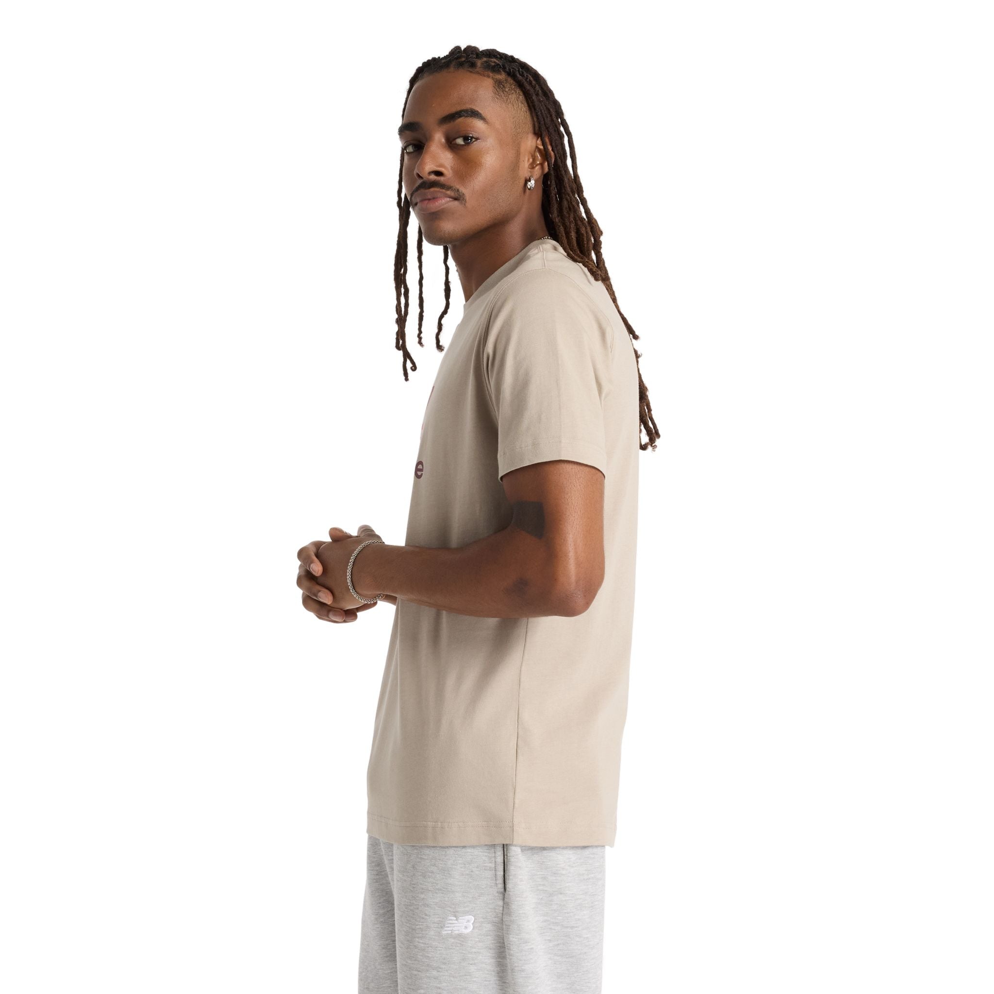 New Balance Sport Essentials Gradient Logo Mens Tee