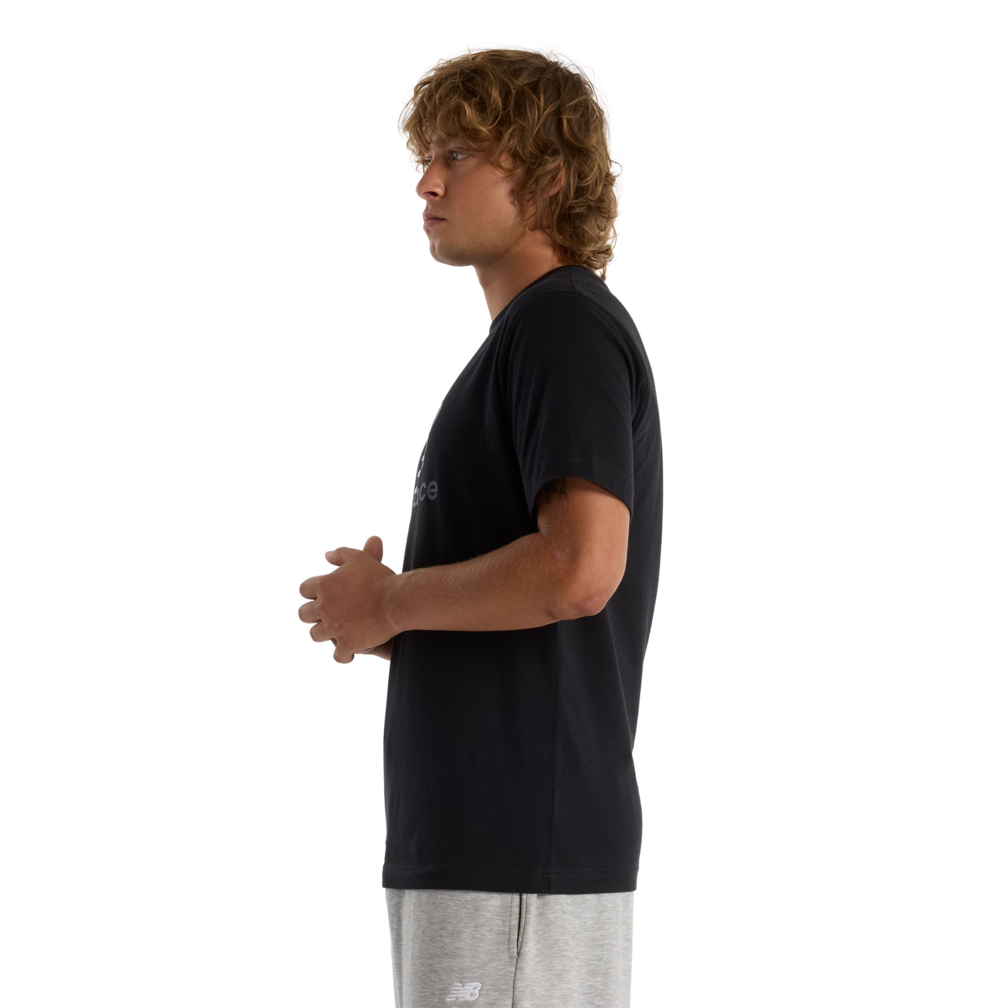 New Balance Sport Essentials Gradient Logo Mens Tee