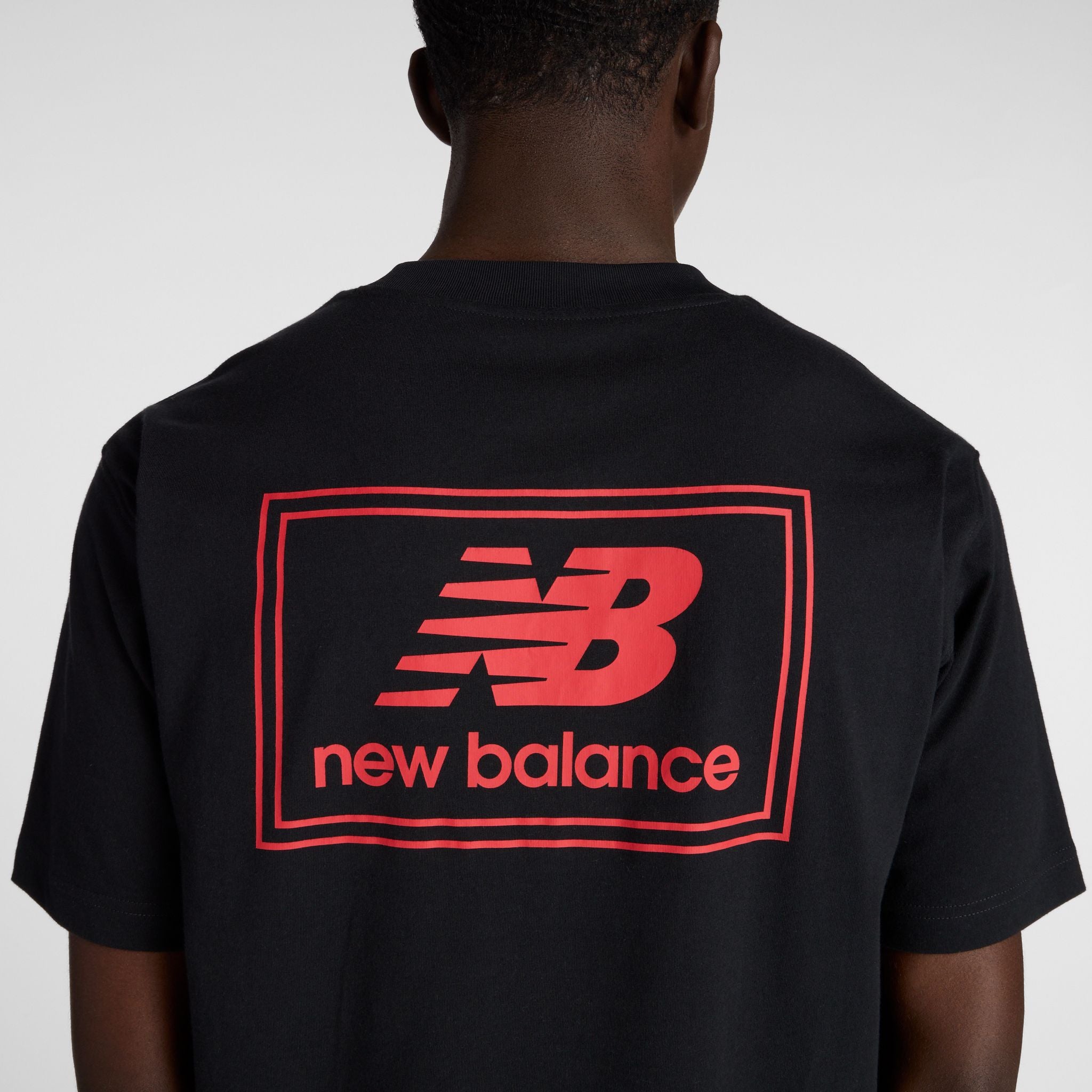 New Balance Woven Label Mens Tee