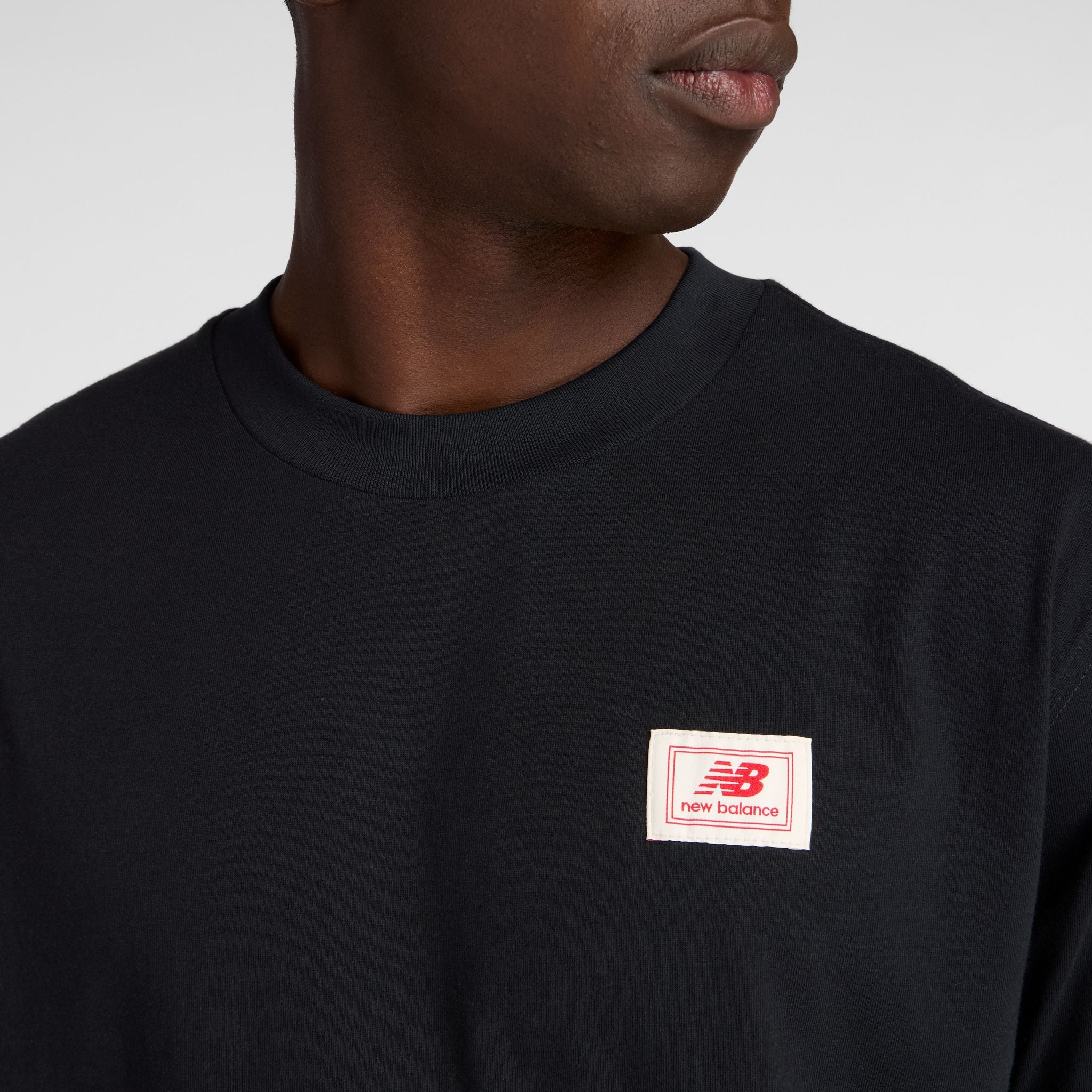 New Balance Woven Label Mens Tee