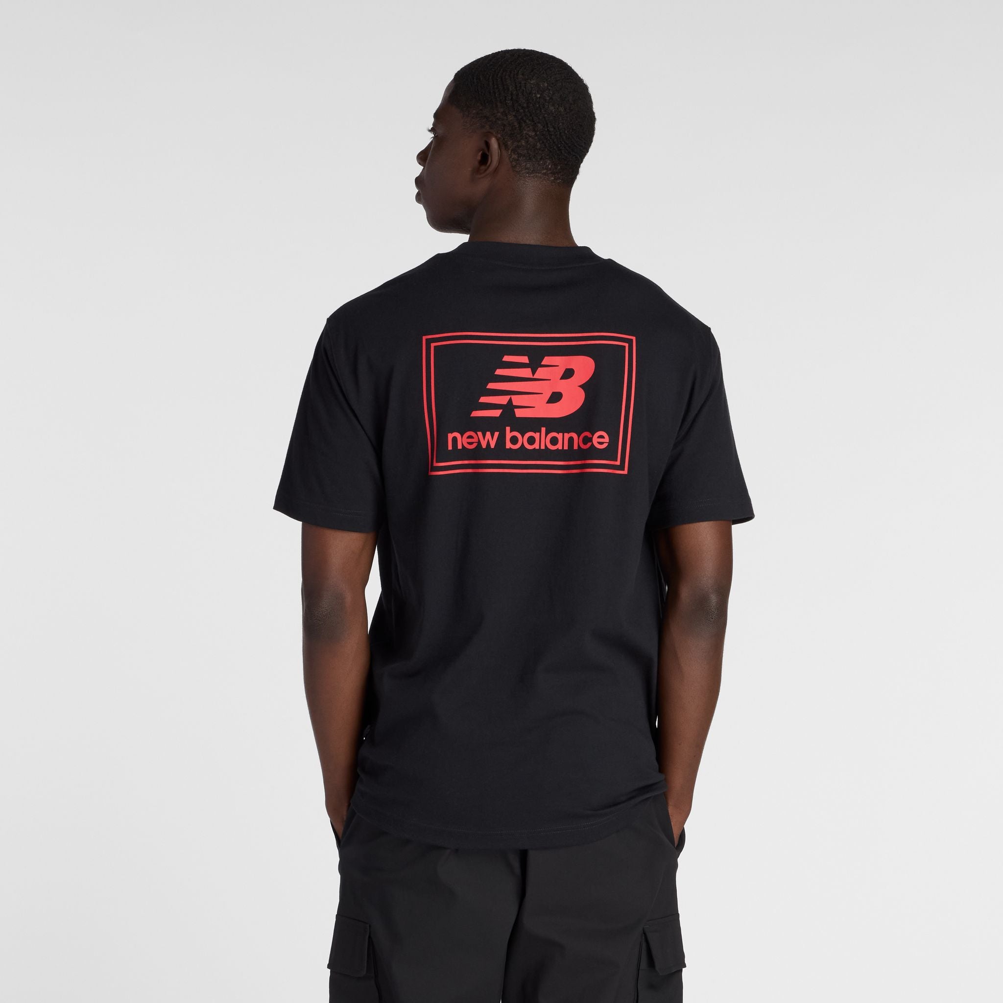 New Balance Woven Label Mens Tee