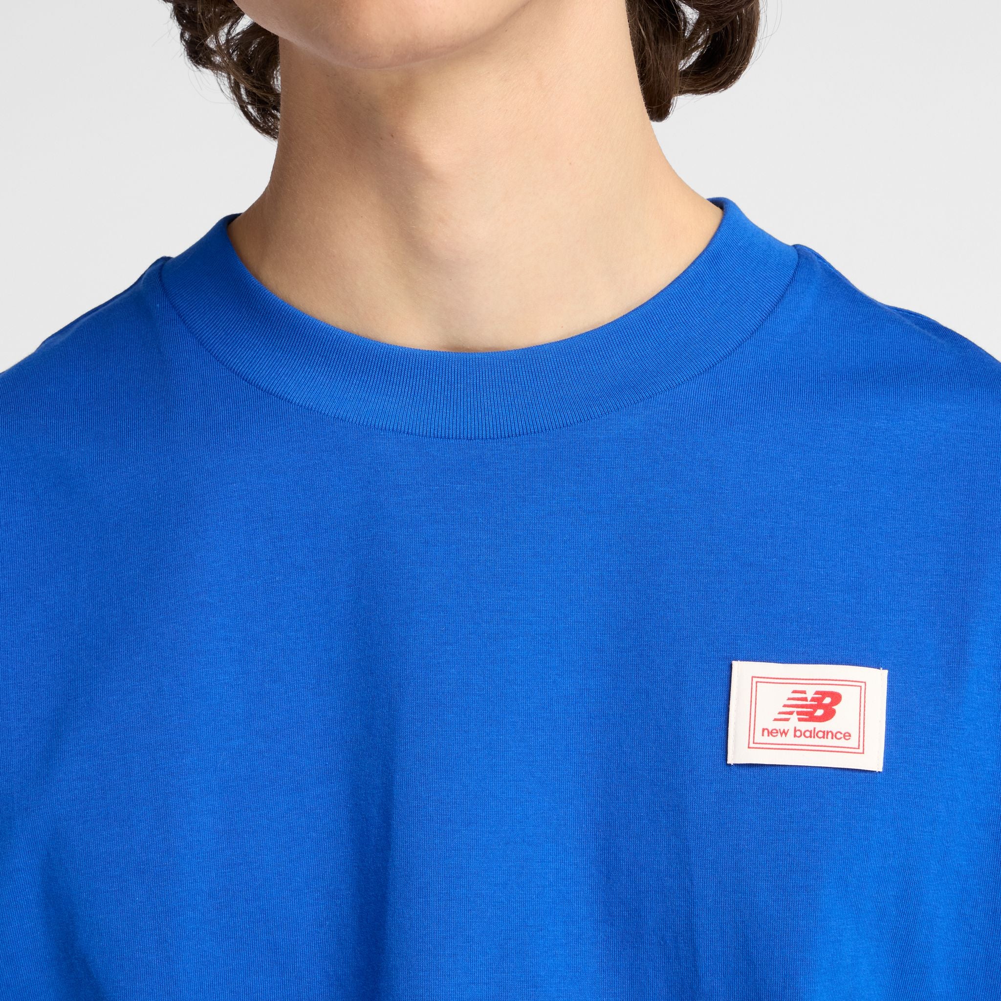New Balance Woven Label Mens Tee