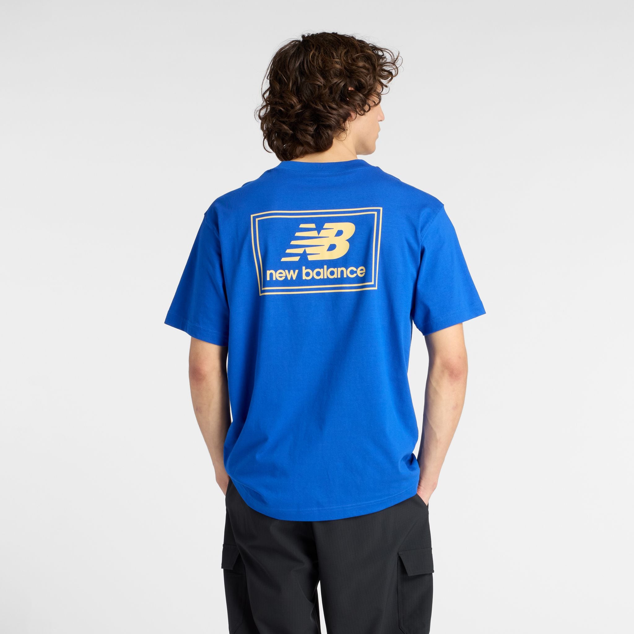 New Balance Woven Label Mens Tee