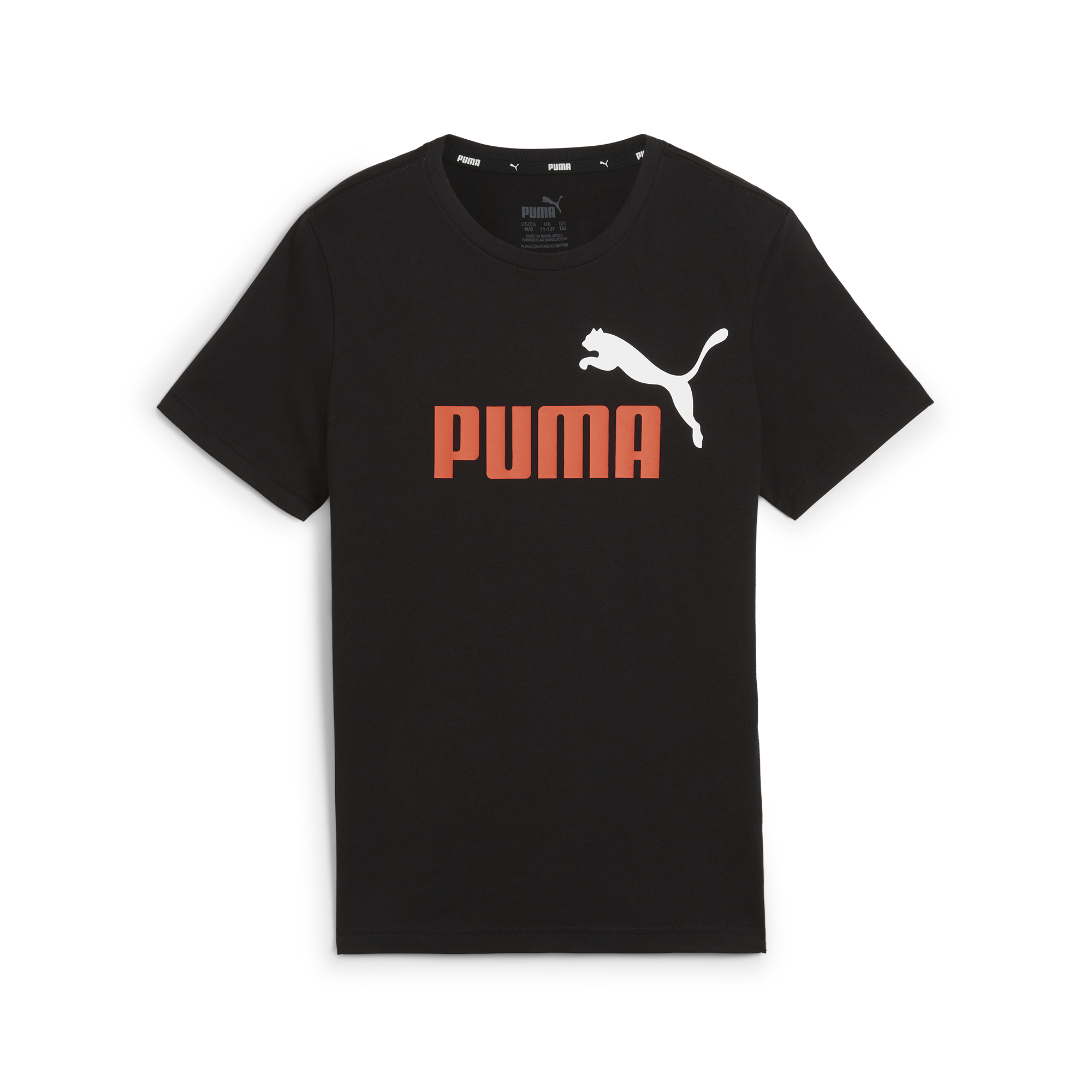 PUMA ESS+ 2 Colour Big Logo Boys Tee